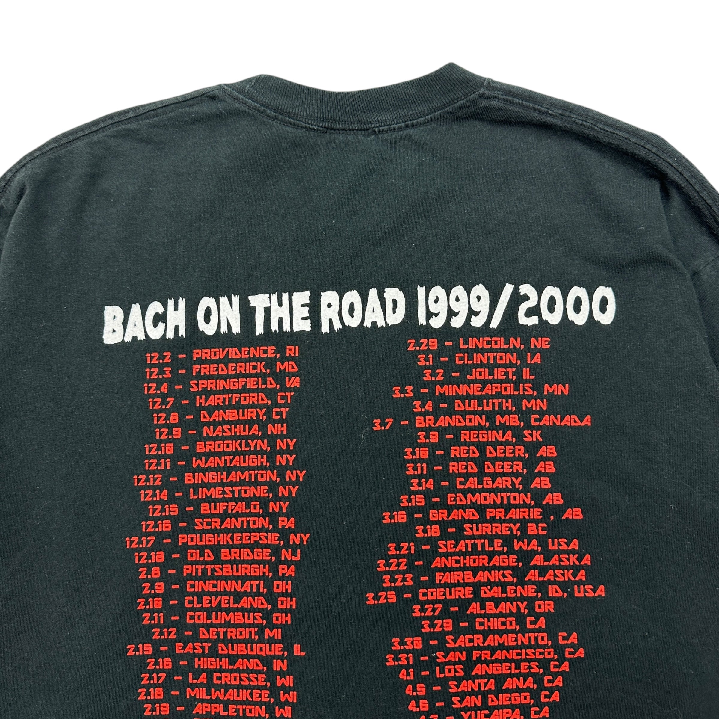 1999 Sebastian Bach ‘Bring ‘Em Bach Alive’ L/S Tee Black