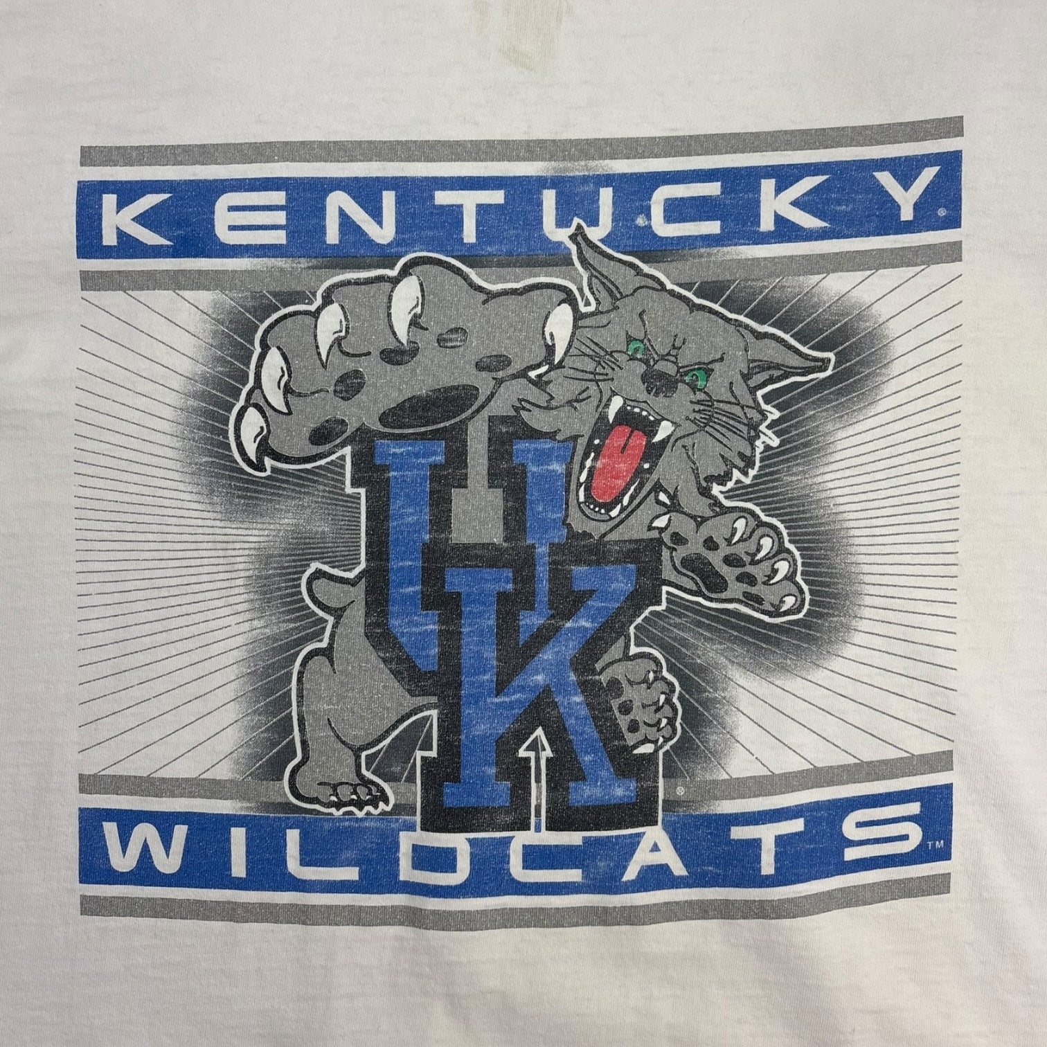 Vintage University Of Kentucky Wildcats Pro Player T-Shirt
