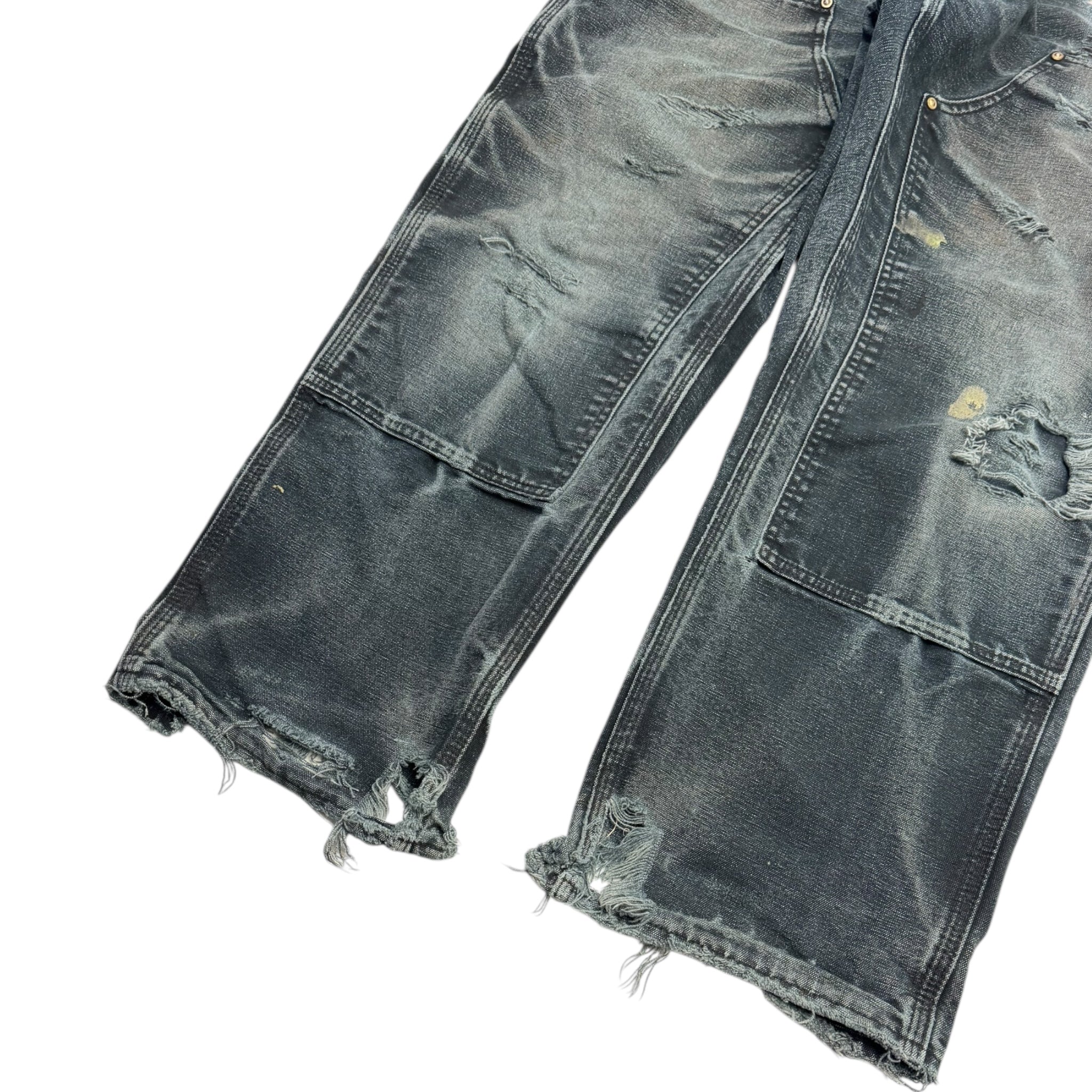 Carhartt Double Knee Work Pant Distressed Fest