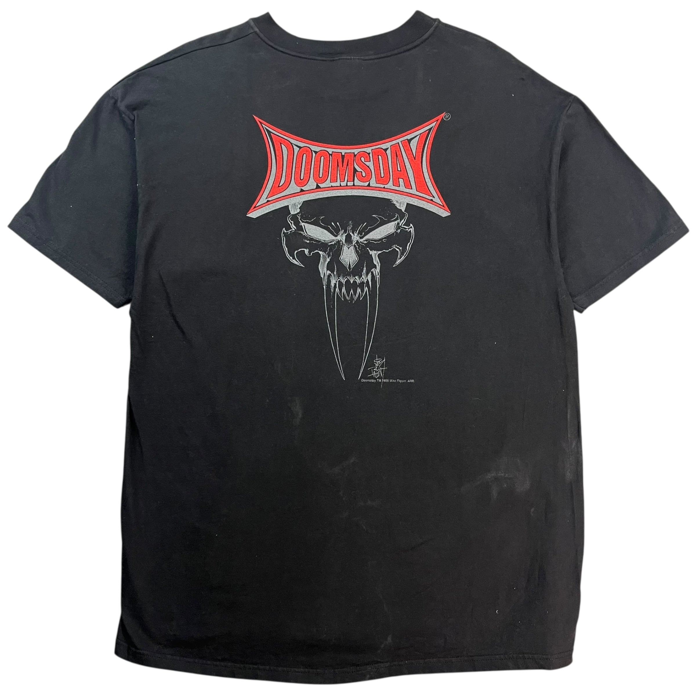 1998 Doomsday Mike Flippin Tee Black
