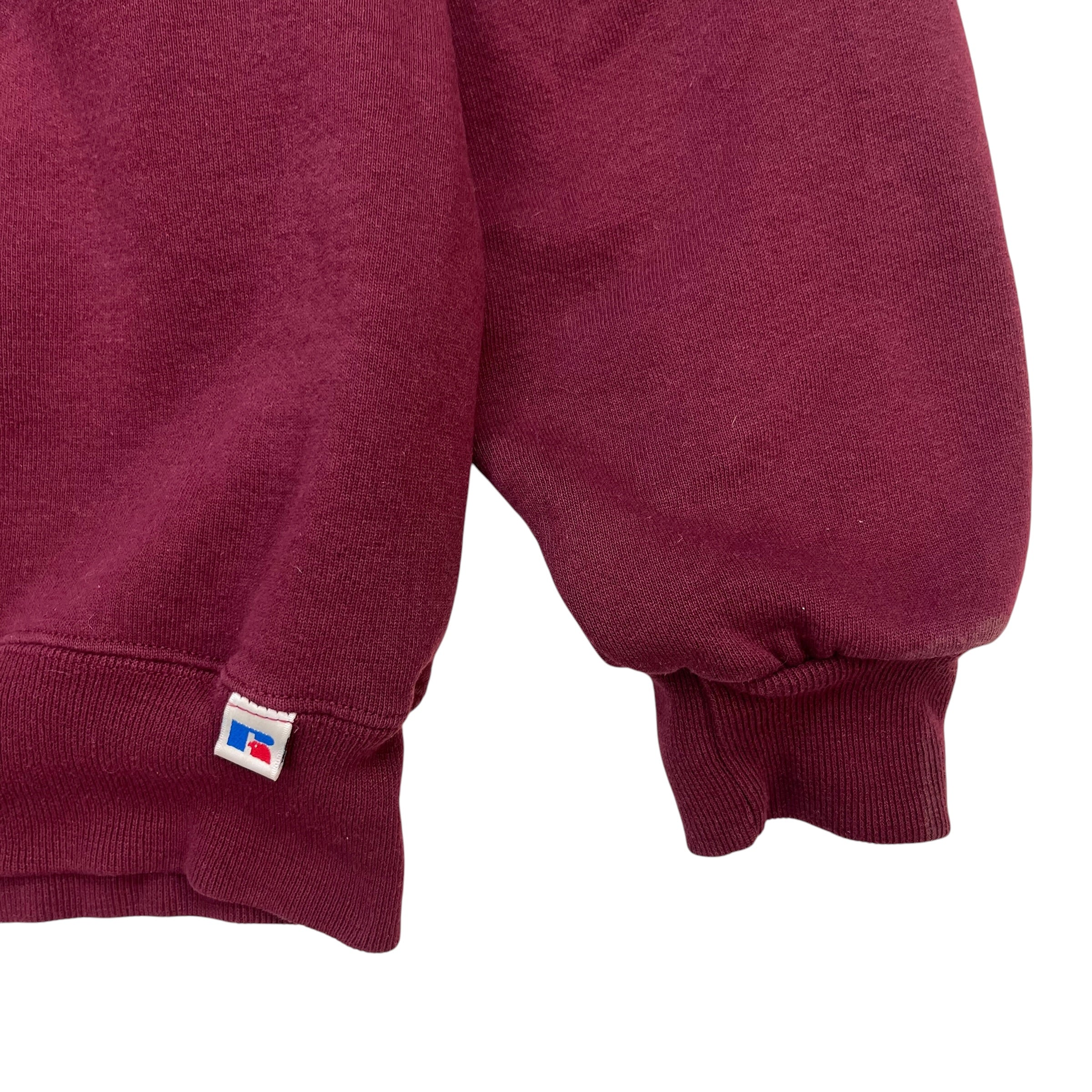 Vintage Russell Athletics Blank Crewneck Maroon