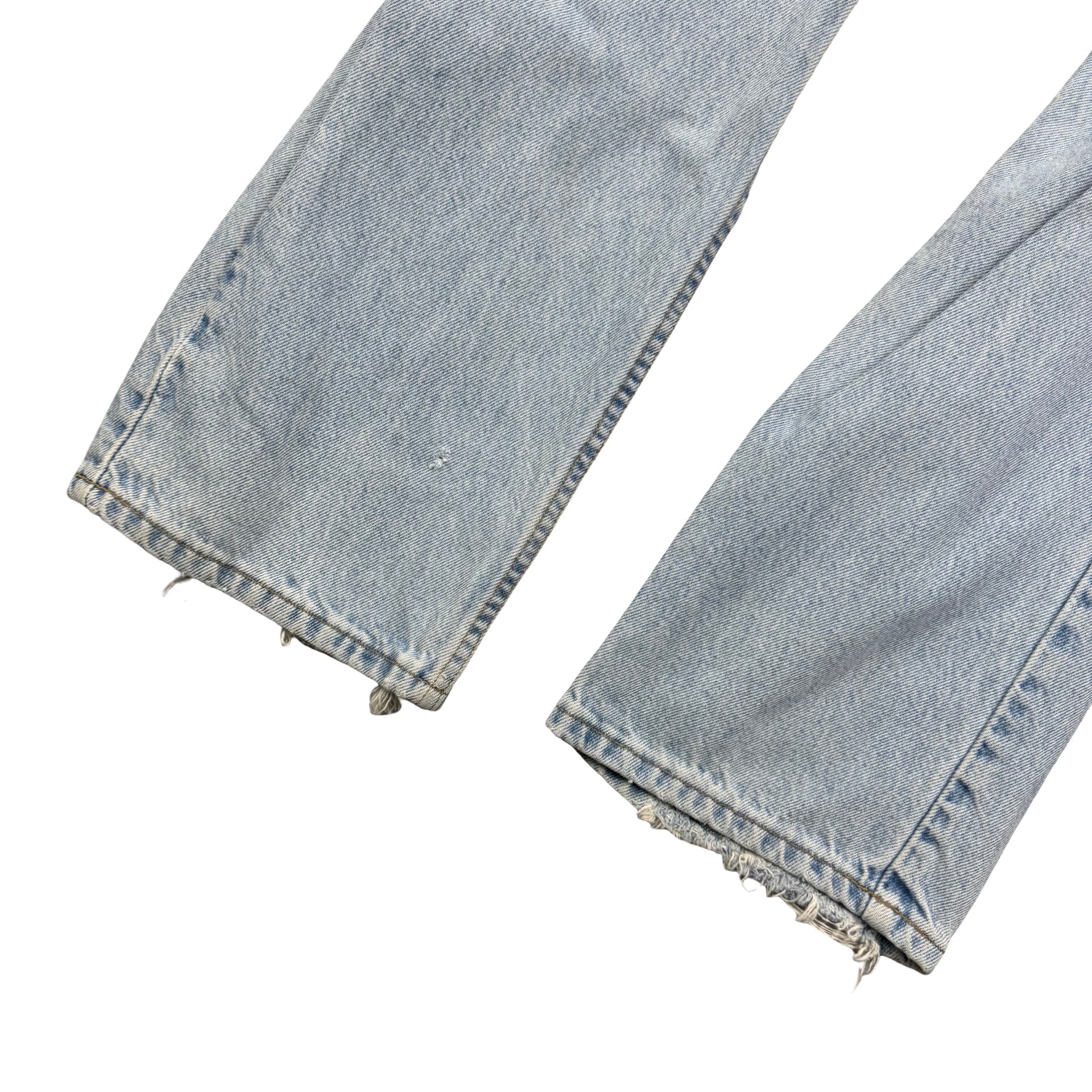 Vintage Levi’s 619 Light Wash Orange Tab Denim Jeans Blue