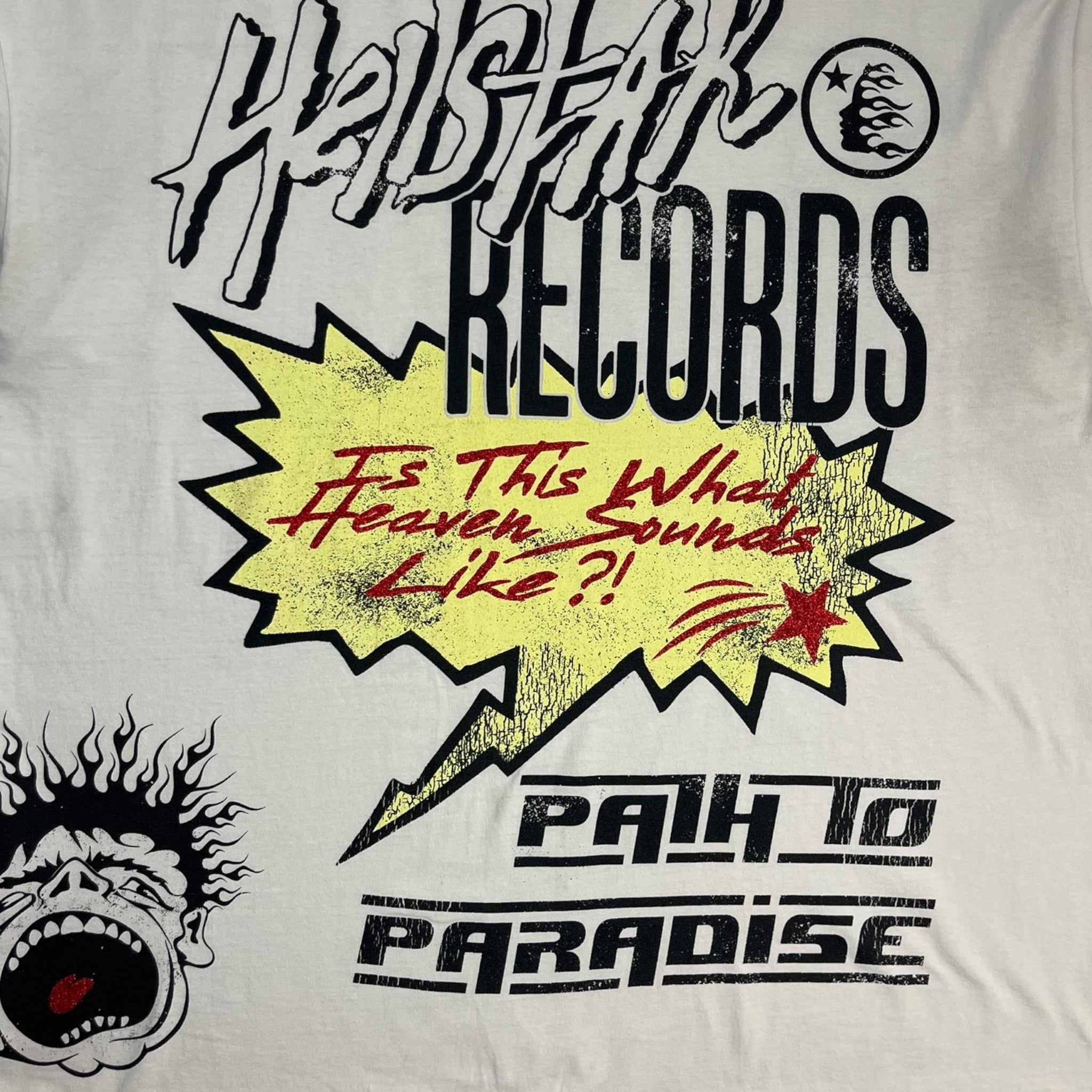 Hellstar Records Hollywood T-Shirt Cream