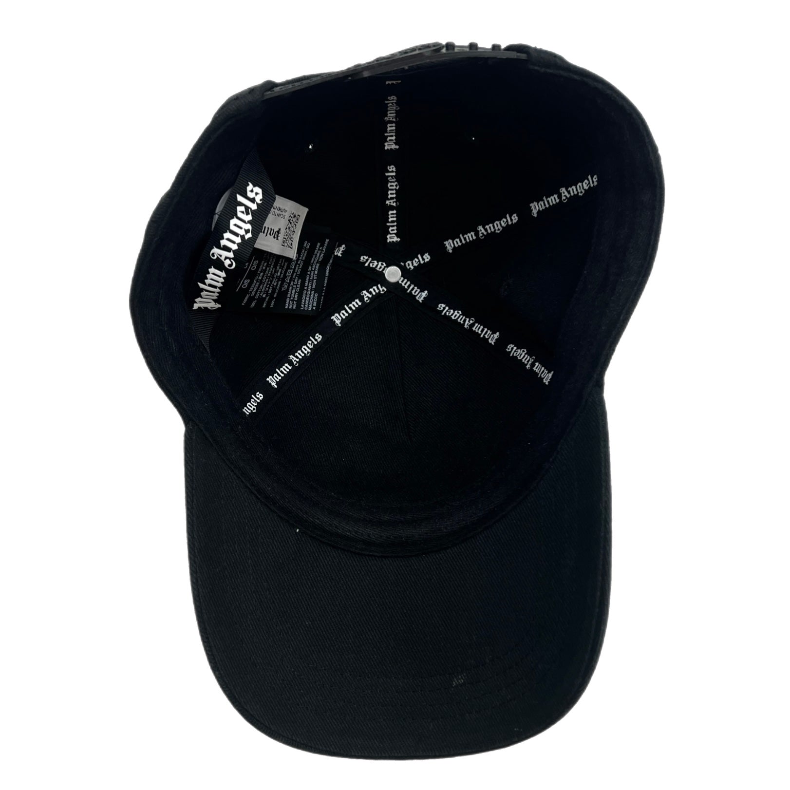 Palm Angels Logo Hat Black