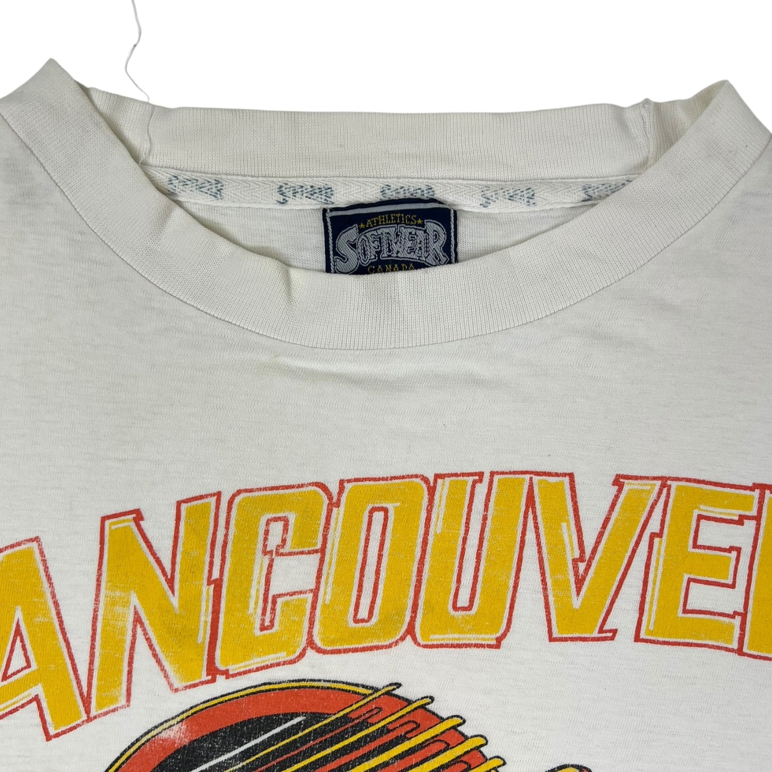 Vintage ‘92 Vancouver Canucks T-Shirt White