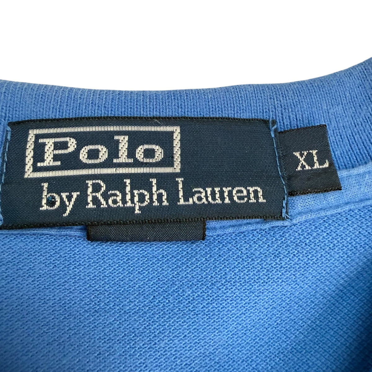 Vintage Polo Ralph Lauren L/S Polo Shirt Blue