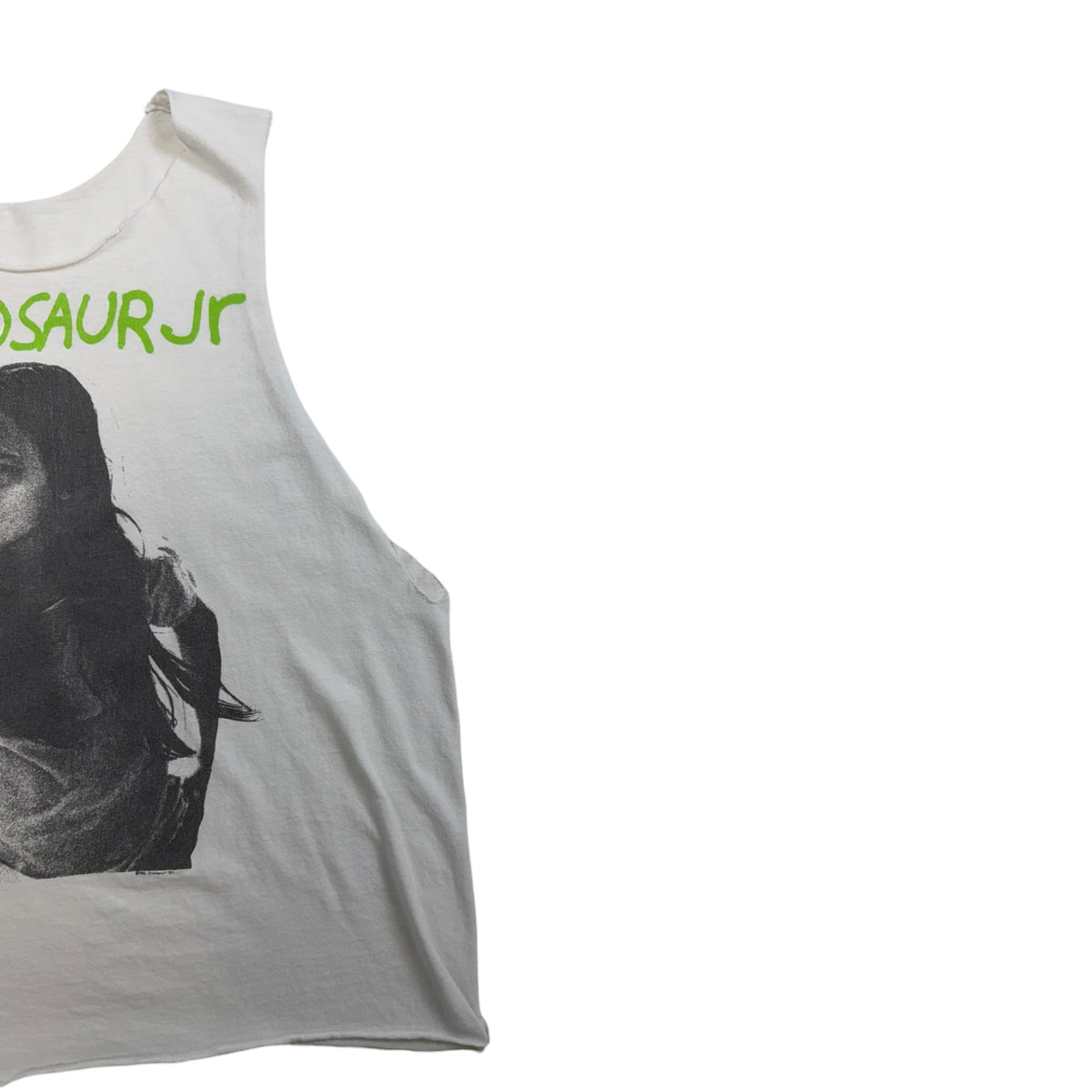 Vintage 1991 Dinosaur Jr “Green Mind” Album Promo Chopped Tank Top White