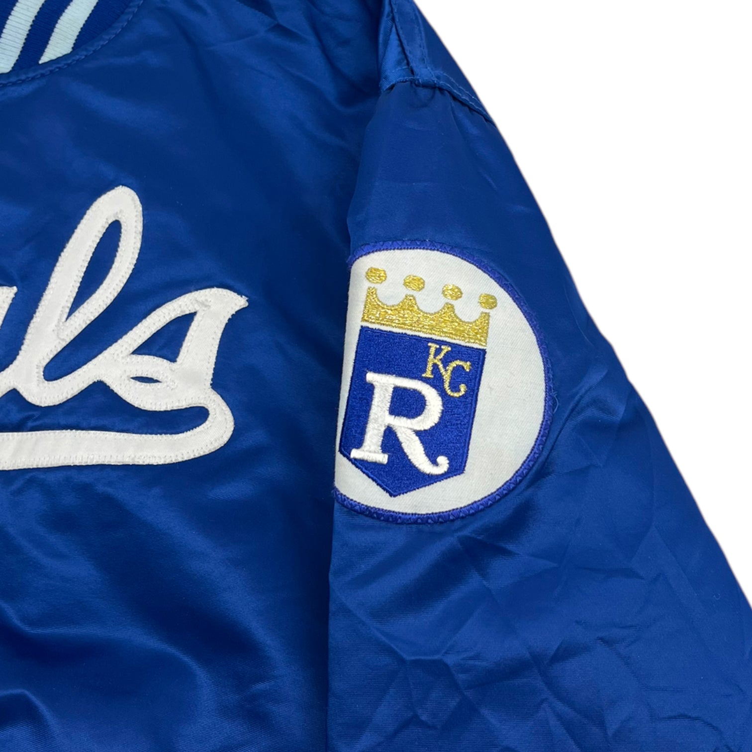 Vintage Kansas City Royals Starter Satin Jacket