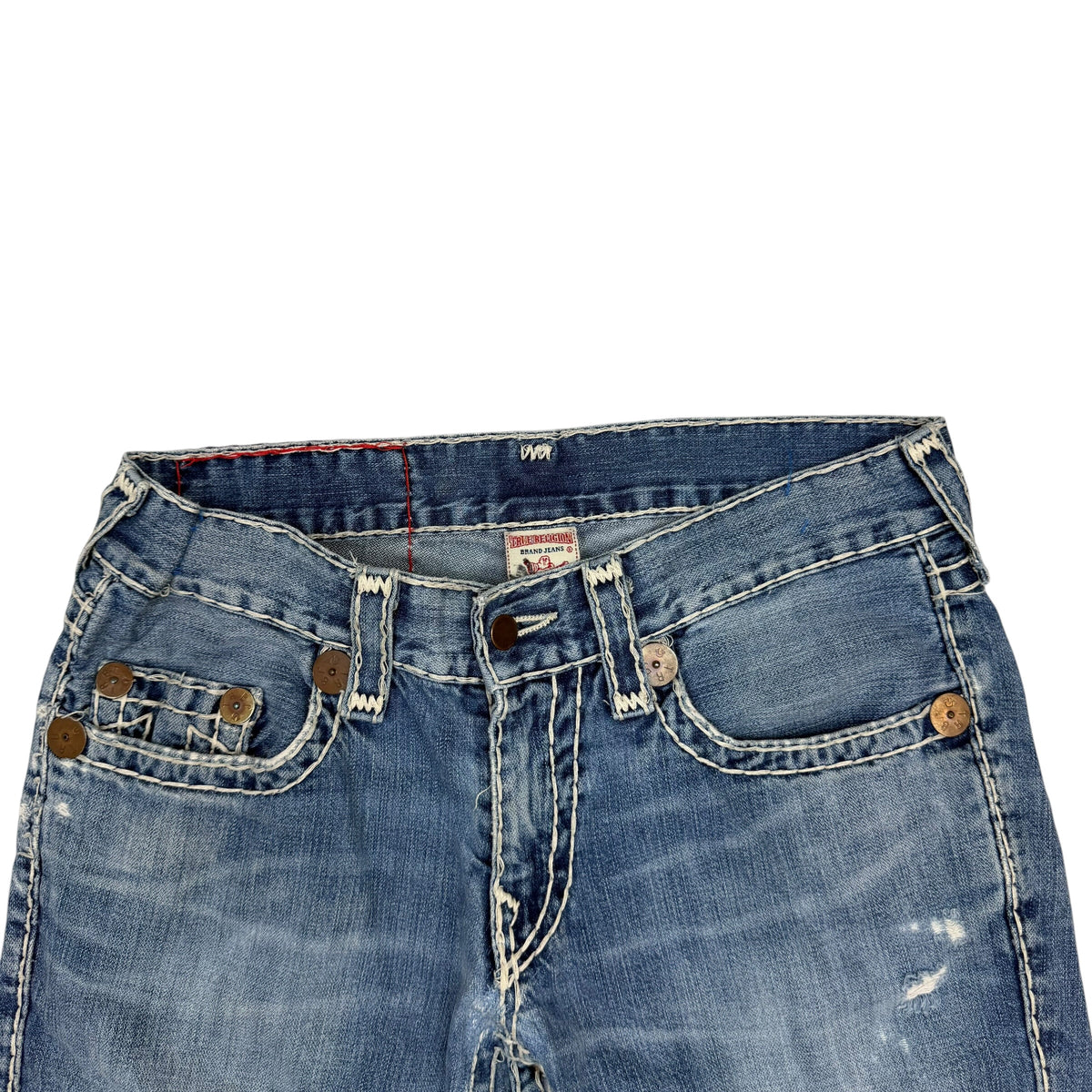 Vintage True Religion Bobby Super T Jeans Blue
