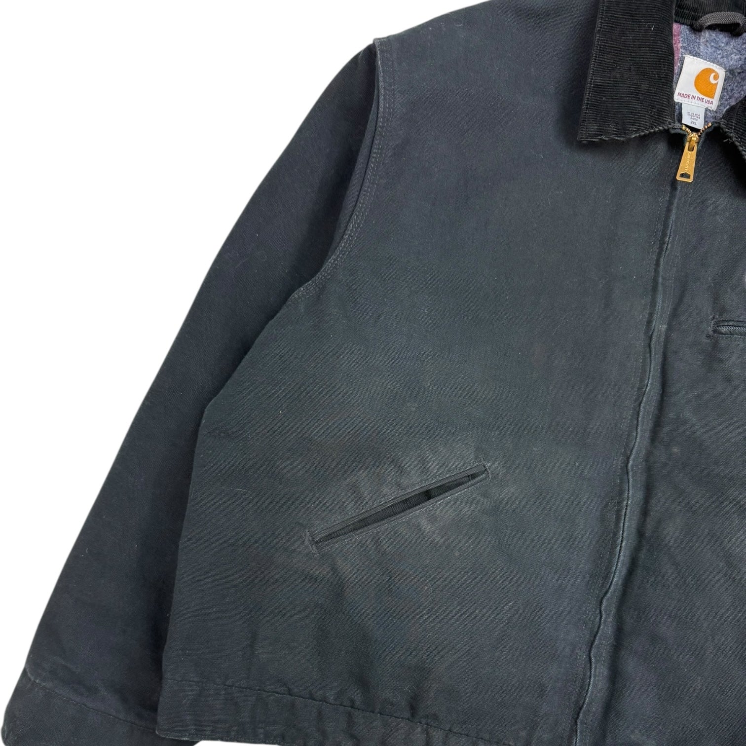 Vintage Carhartt Detroit Jacket Black