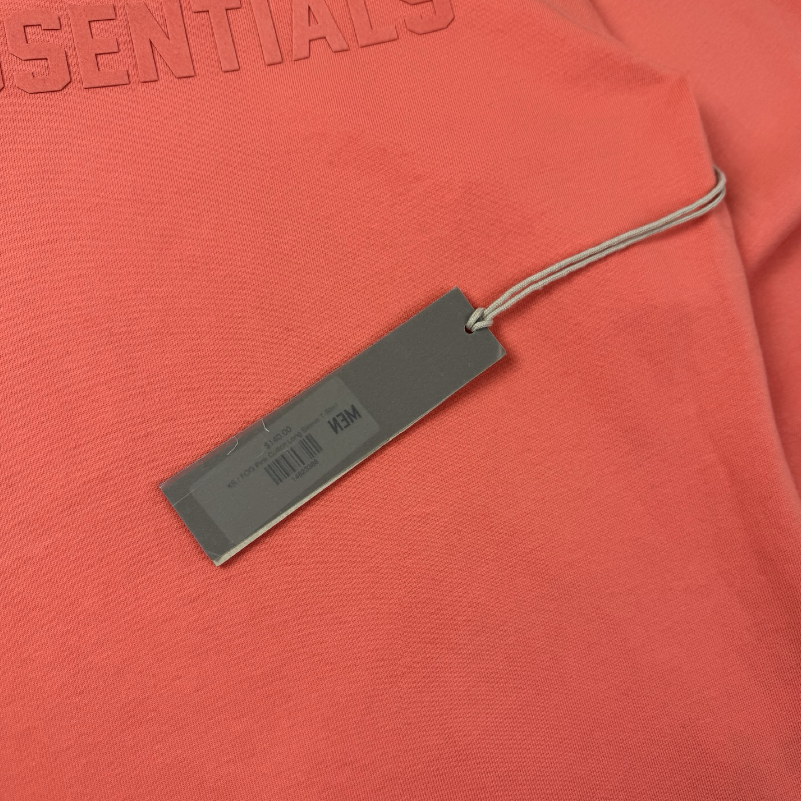 Fear Of God Essentials Long Sleeve T-Shirt Salmon