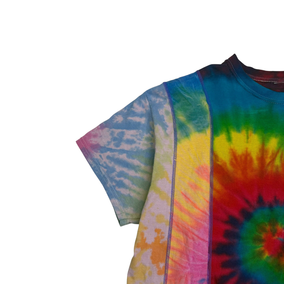 Needles Rebuild 5 Cut Tye Dye Tee Multicolor