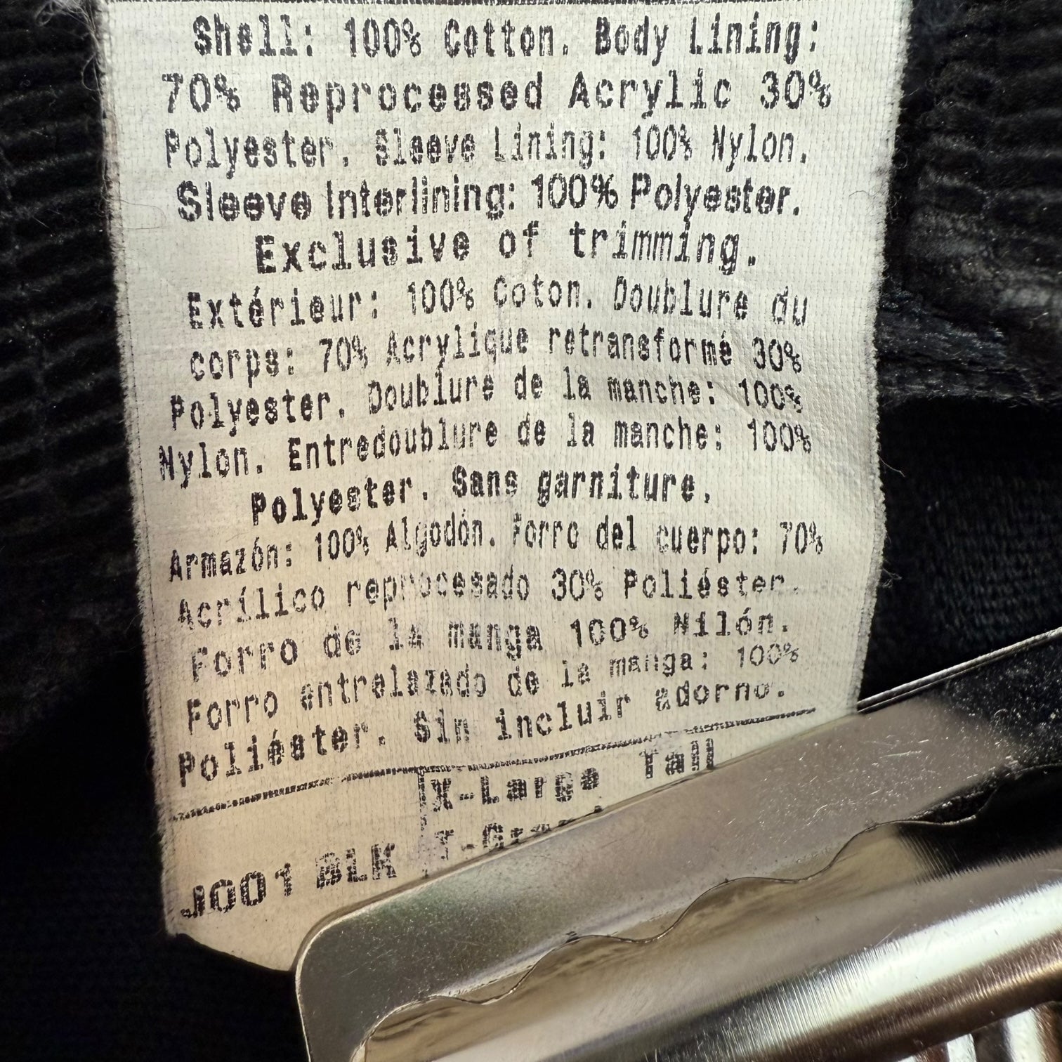 Vintage Carhartt Detroit Jacket Black