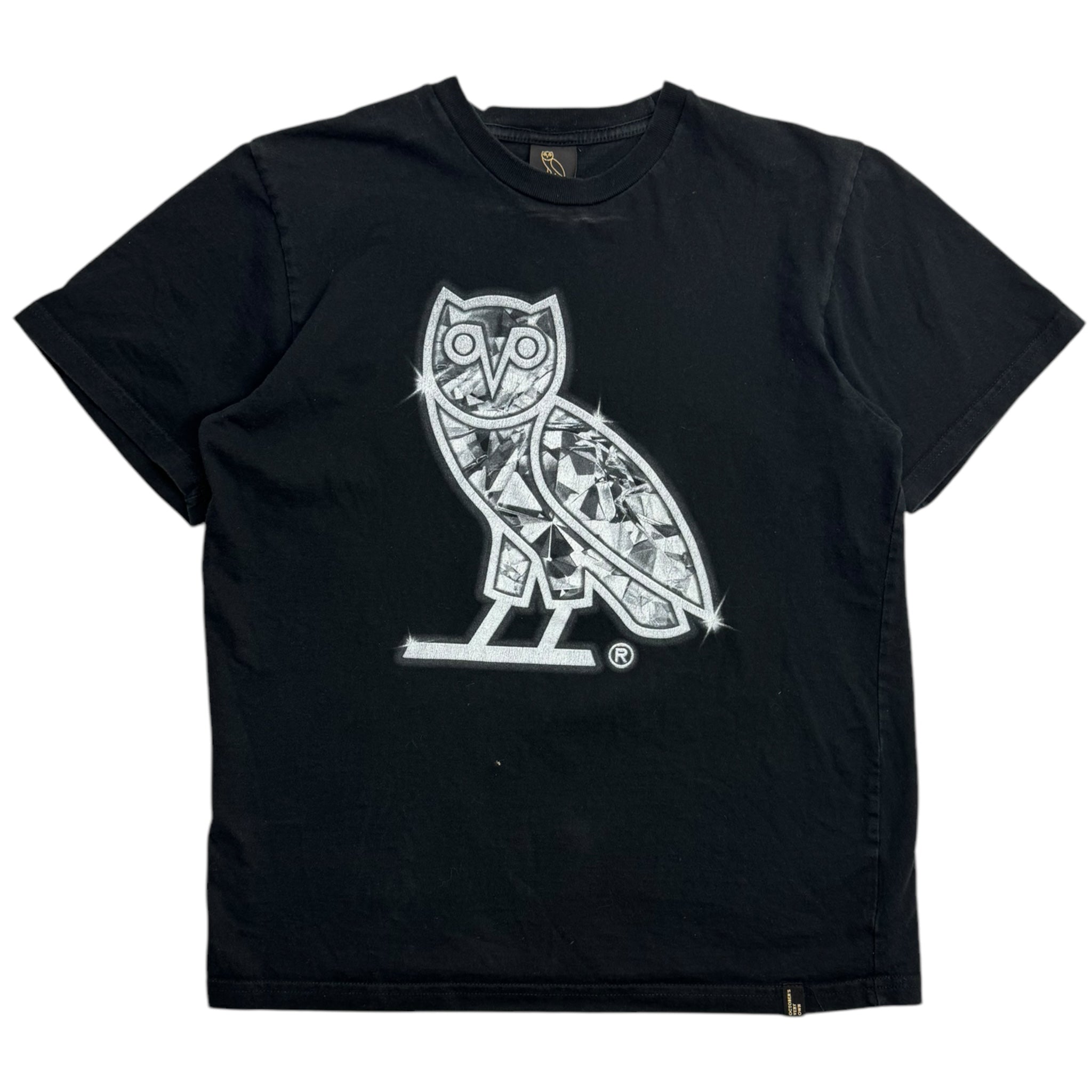 OVO Diamond Owl Tee Black