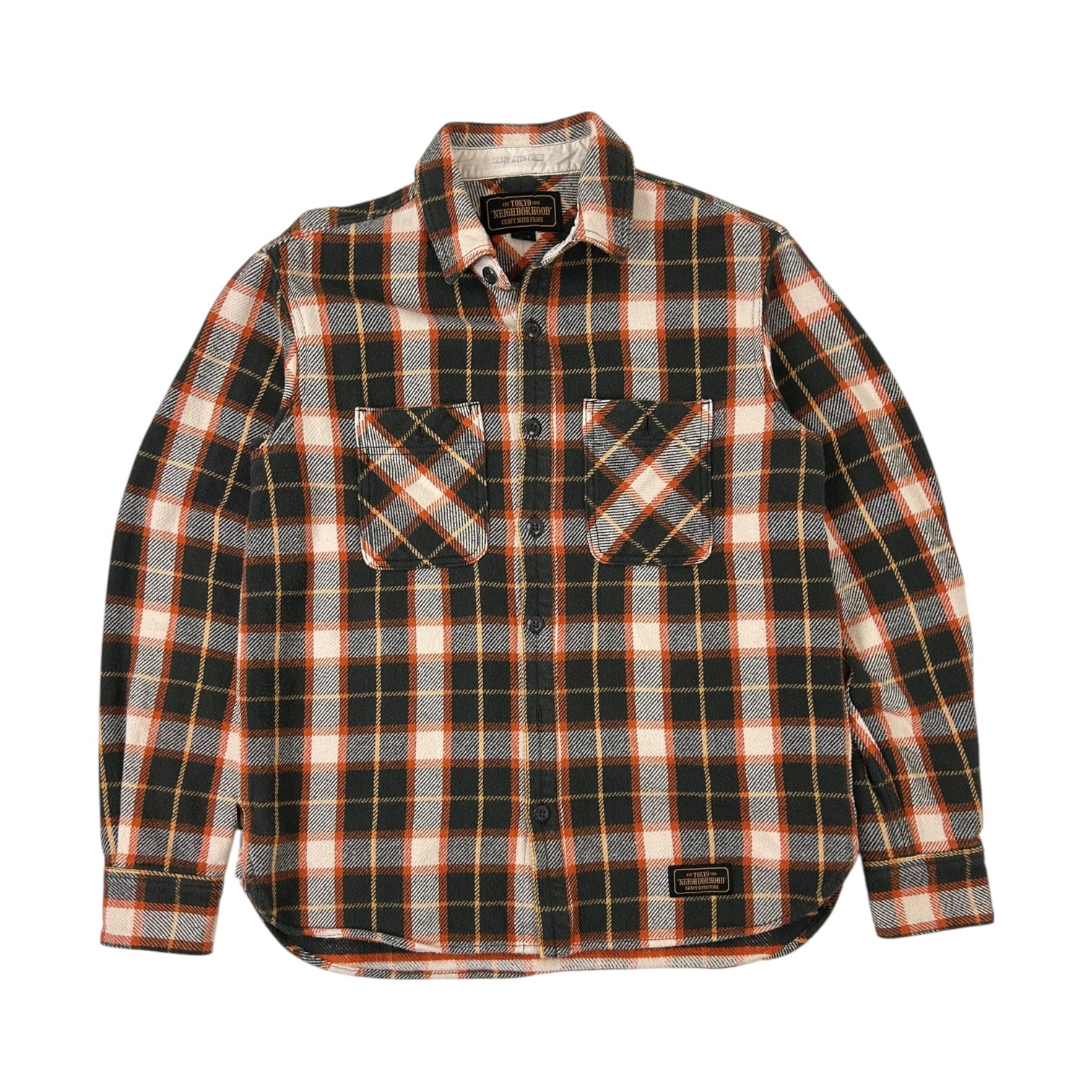 Neighborhood Long Sleeve Button Up Flannel