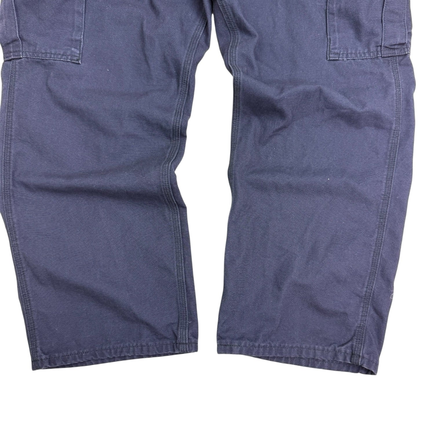 Vintage Carhartt FR Cargo Pants Navy Blue