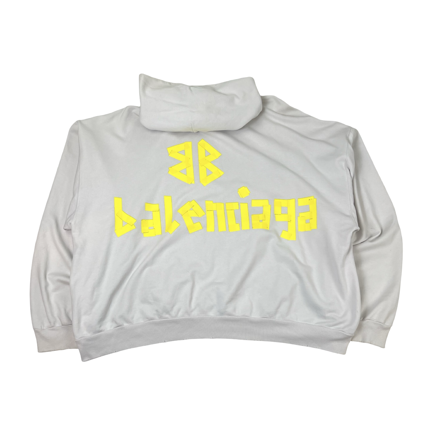 Balenciaga Tape Type Ripped Pocket Hoodie Sweatshirt