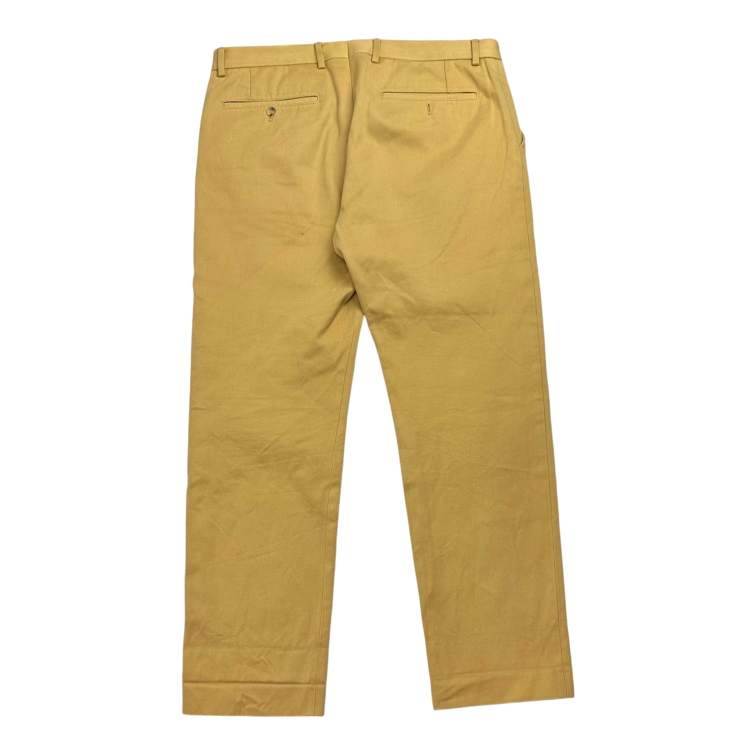 Ami Straight Chino Trousers Sand