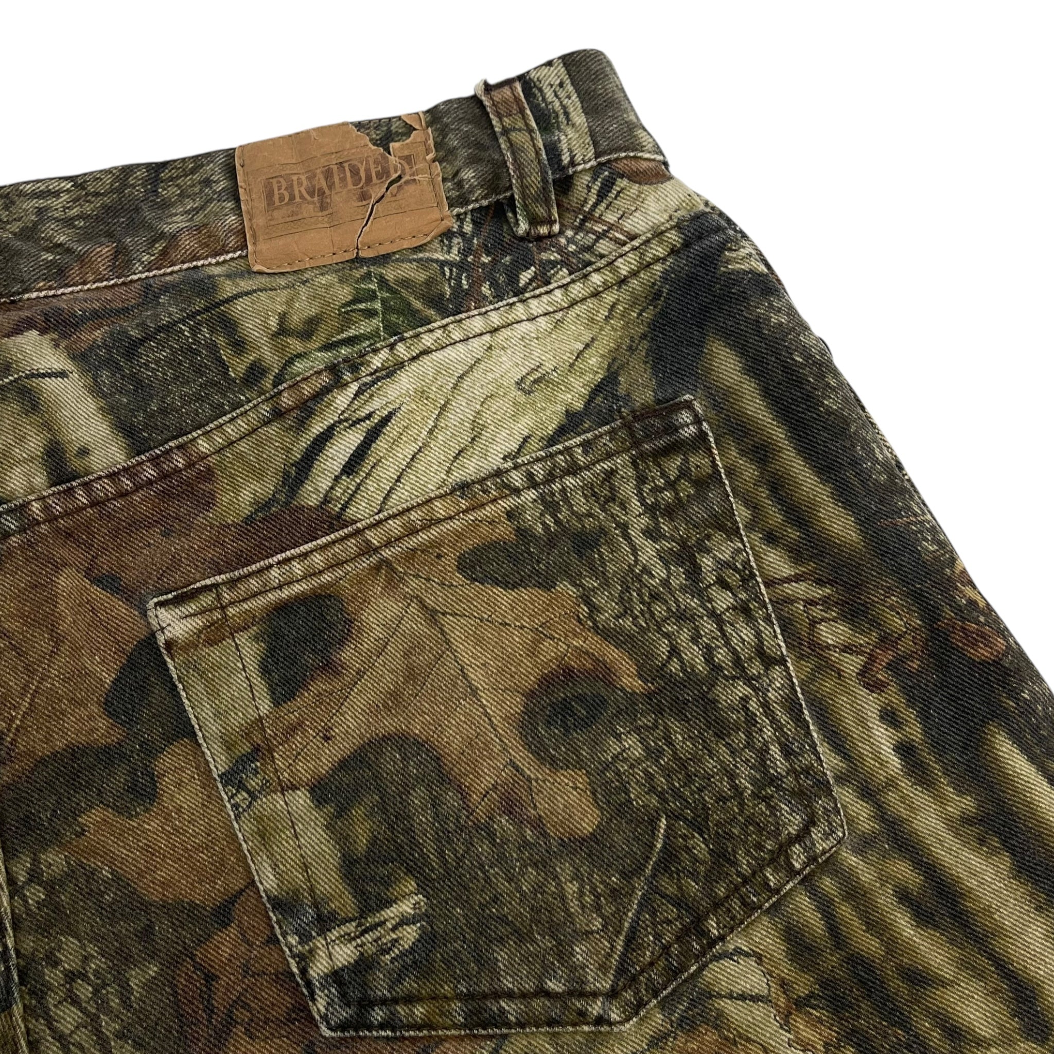 Vintage Braided River Real Tree Camo Pants