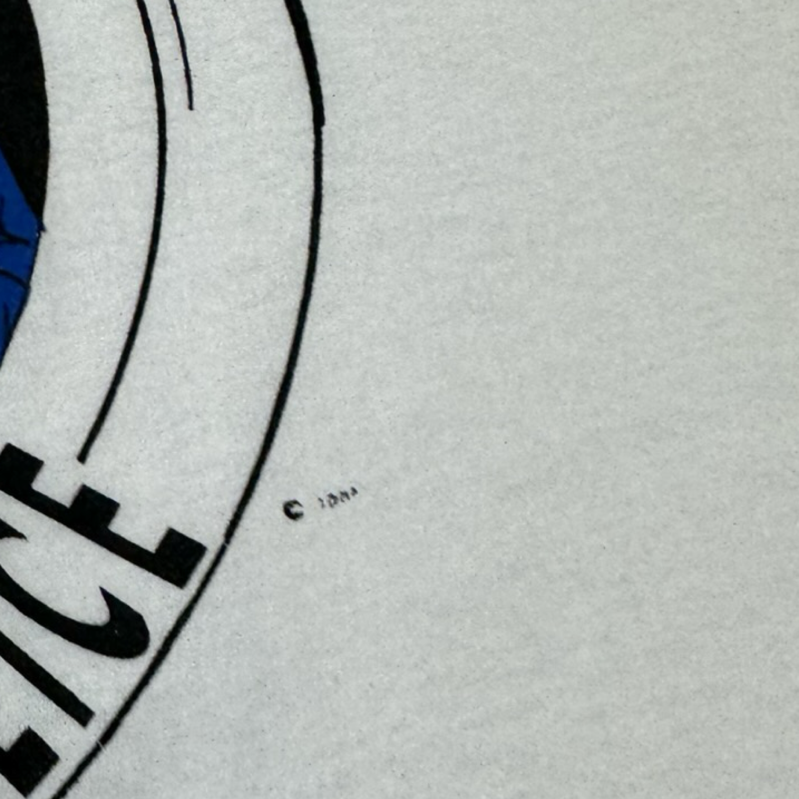 Vintage N.Y.C. Transit Police Cartoon T-Shirt