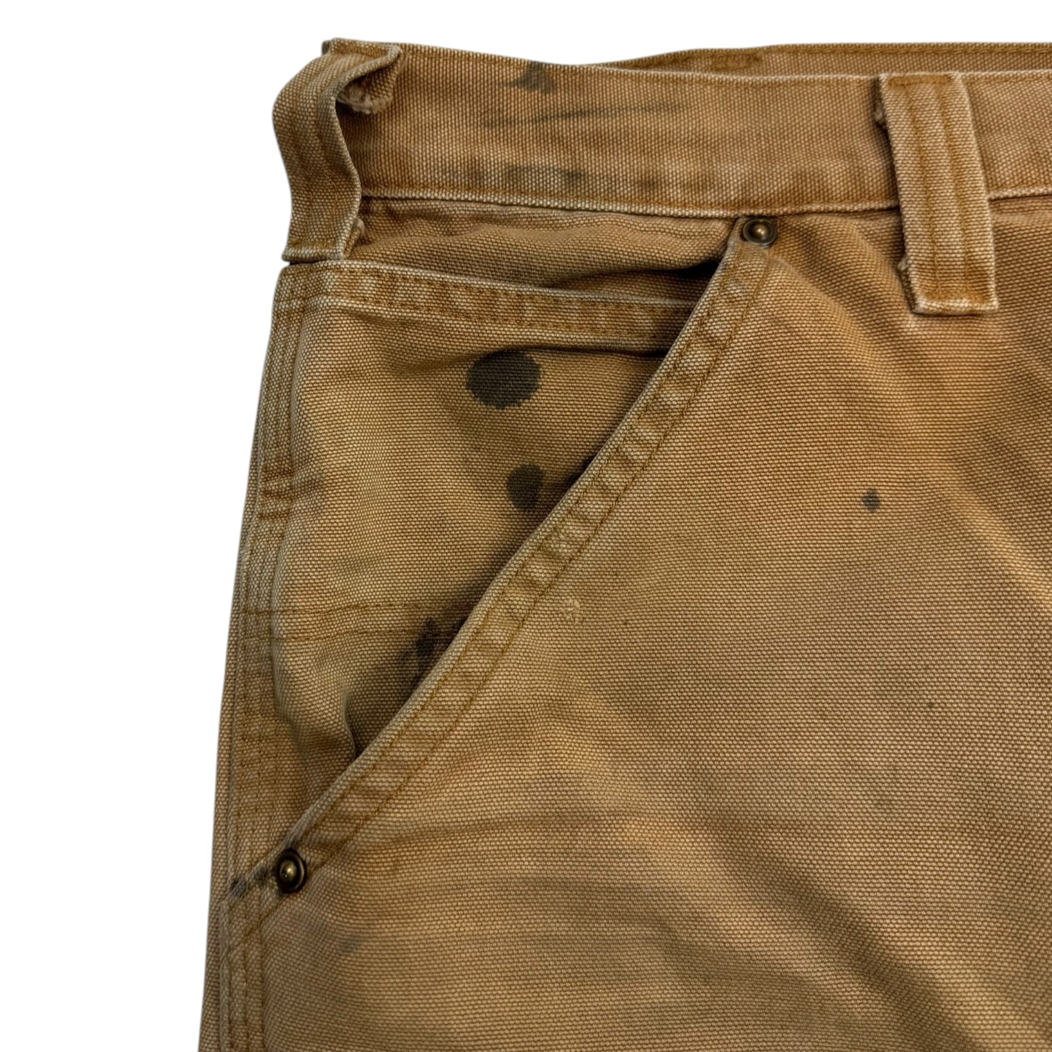 Vintage Carhartt Double Knee Bottoms Light Tan