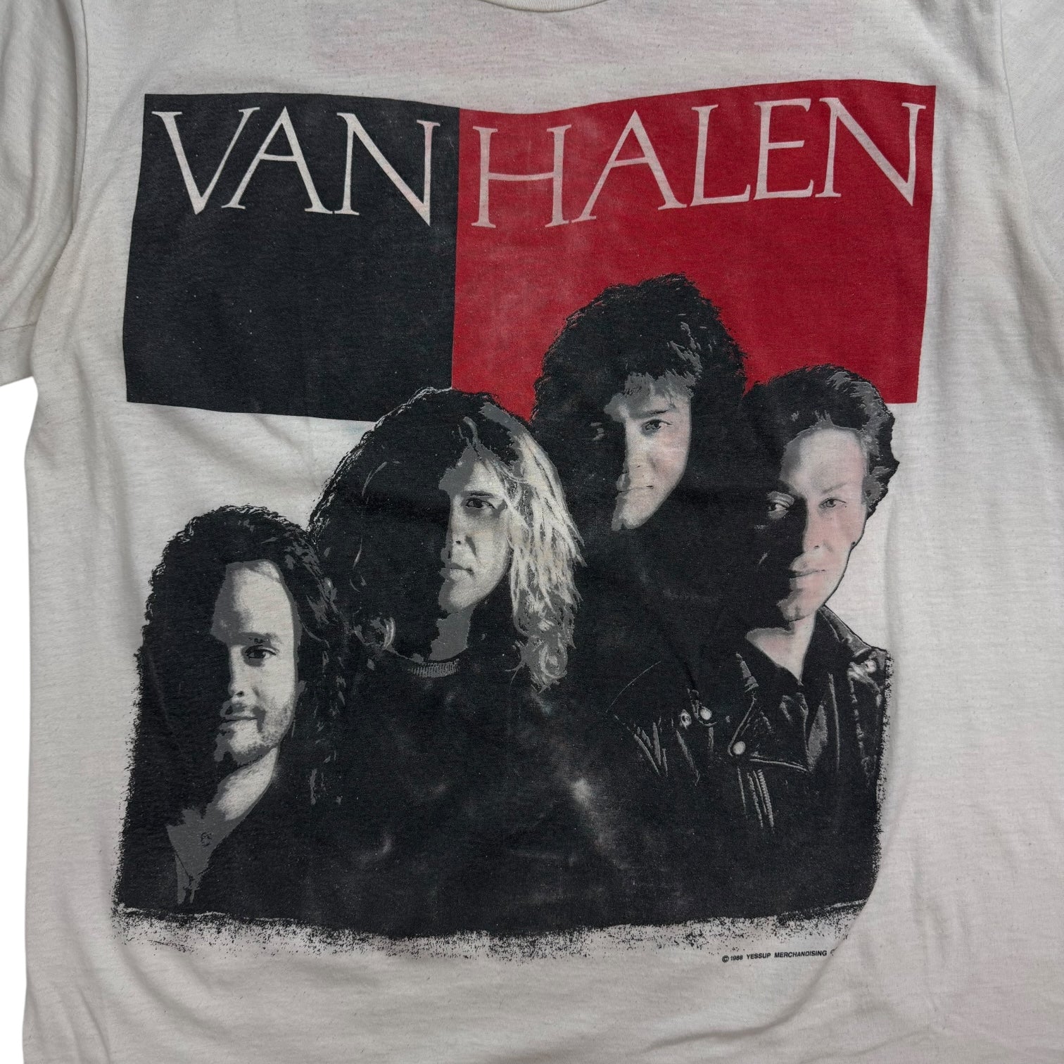 1988 Van Halen Tee White