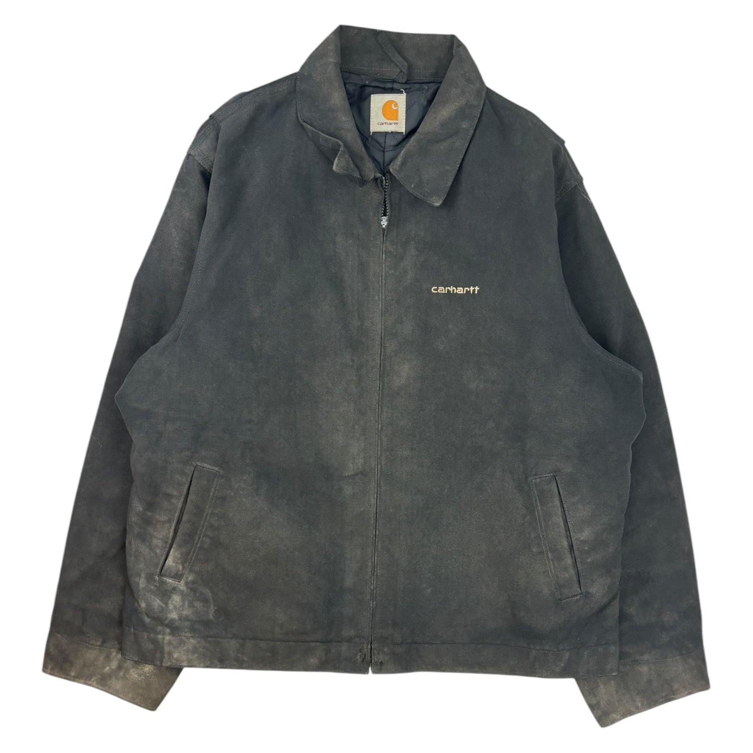 Vintage Carhartt Harrington Workwear Jacket Black