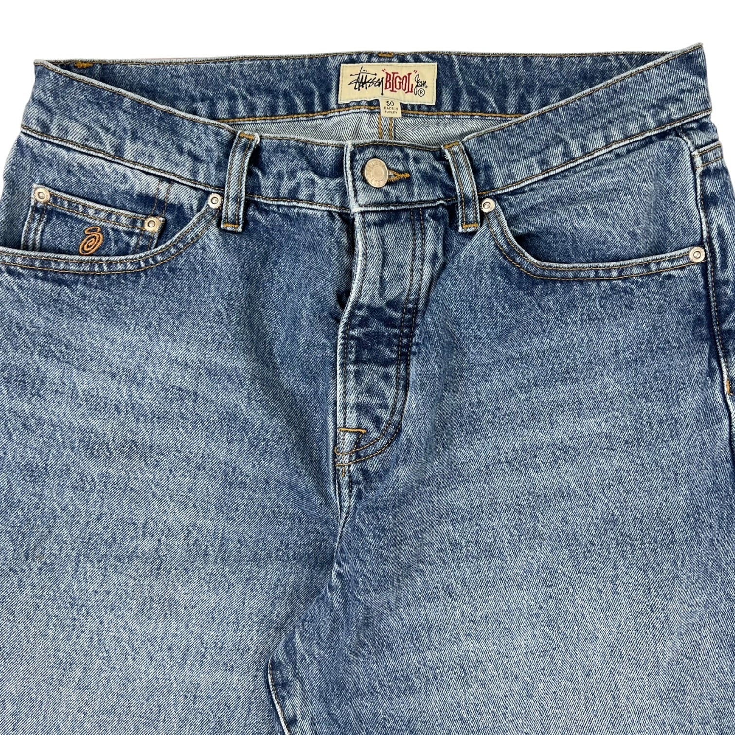 Stussy Big ‘Ol Jeans Denim Washed Blue