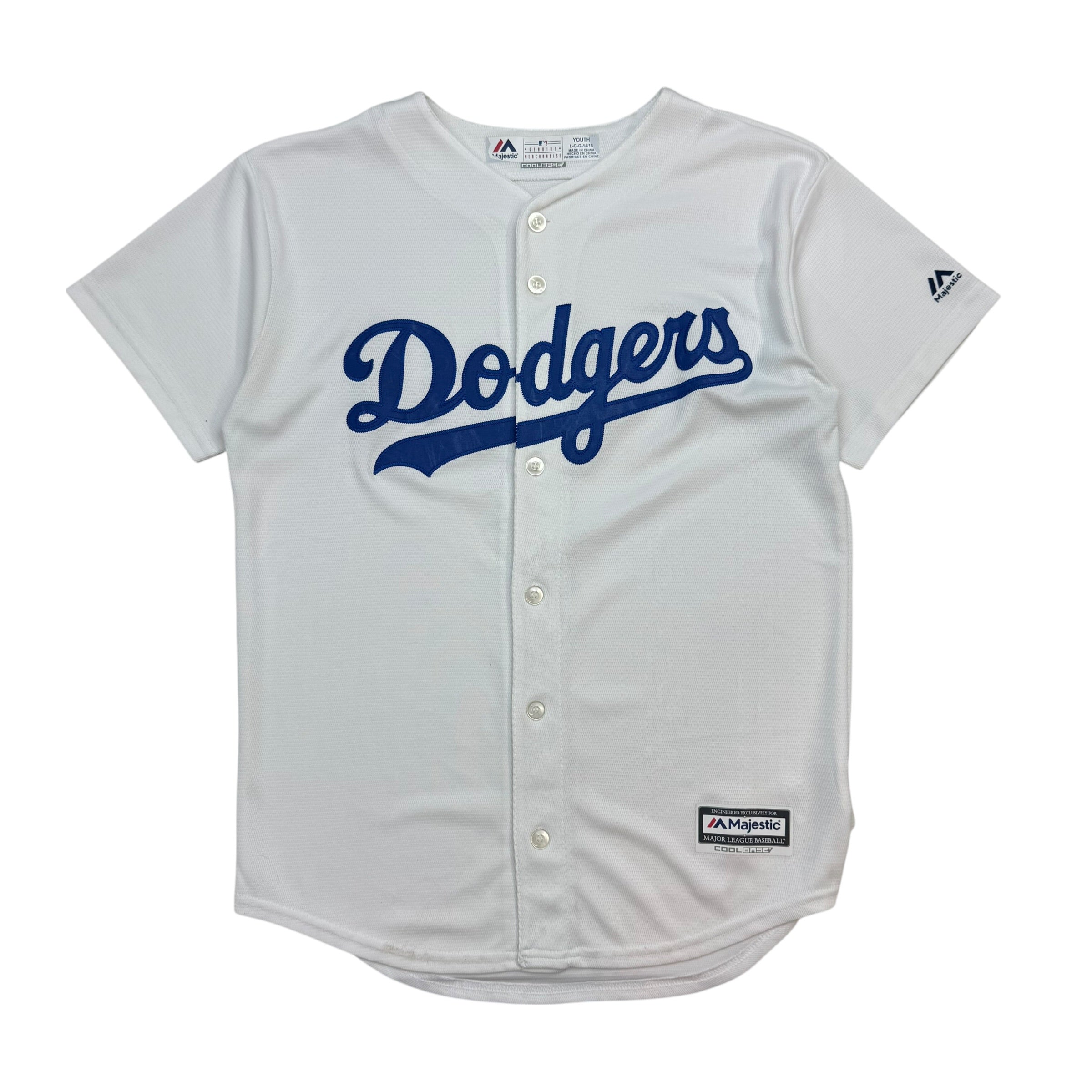 Vintage Youth Los Angeles Dodgers Jersey White