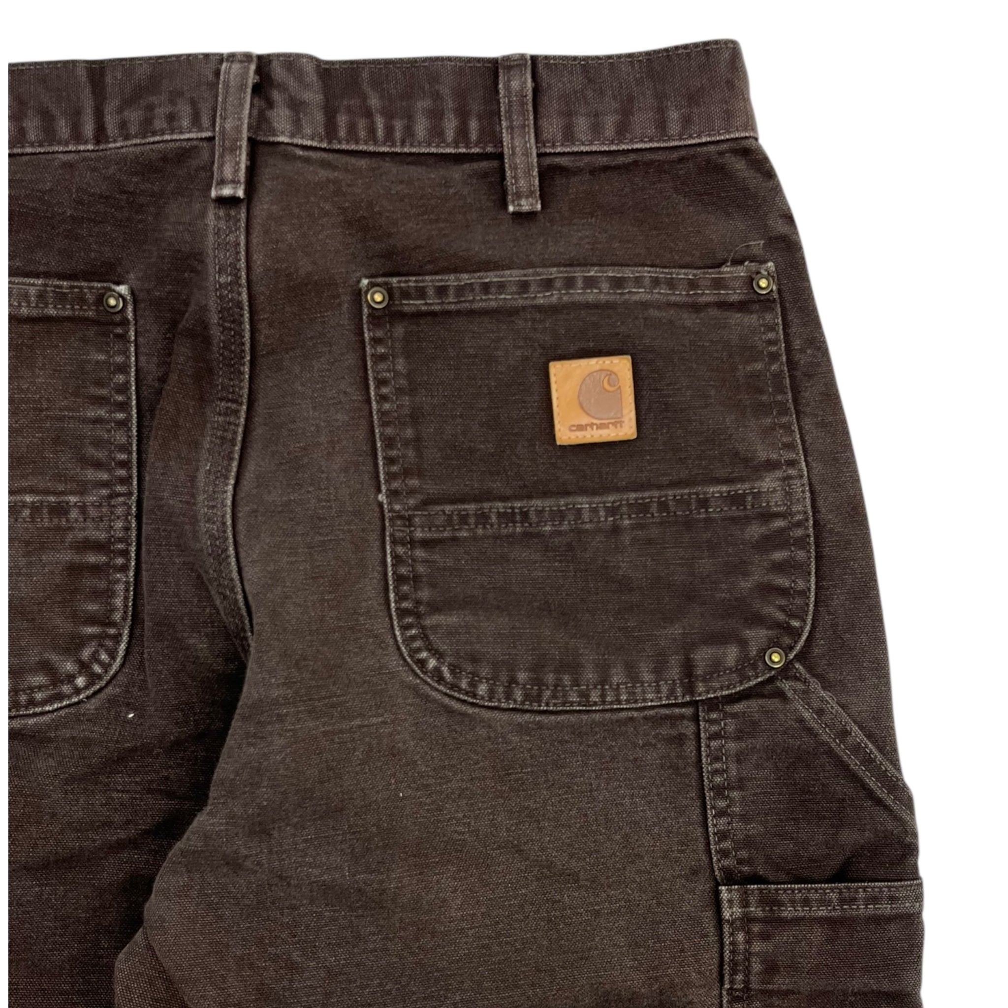 Carhartt Loose Fit Double Knee Pants Dark Brown
