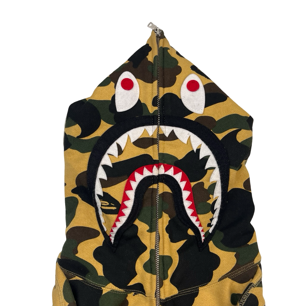 BAPE A Bathing Ape Camo Shark Ful-Zip Hoodie