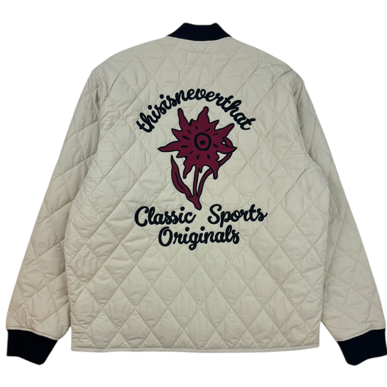 Thisneverthat Edelweiss Quilted Jacket Ivory