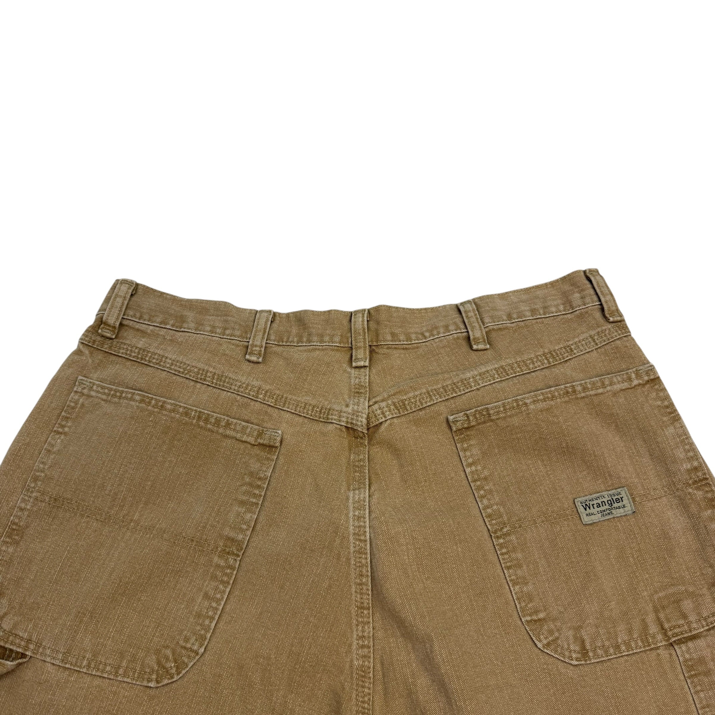 Vintage Wrangler Denim Shorts Tan