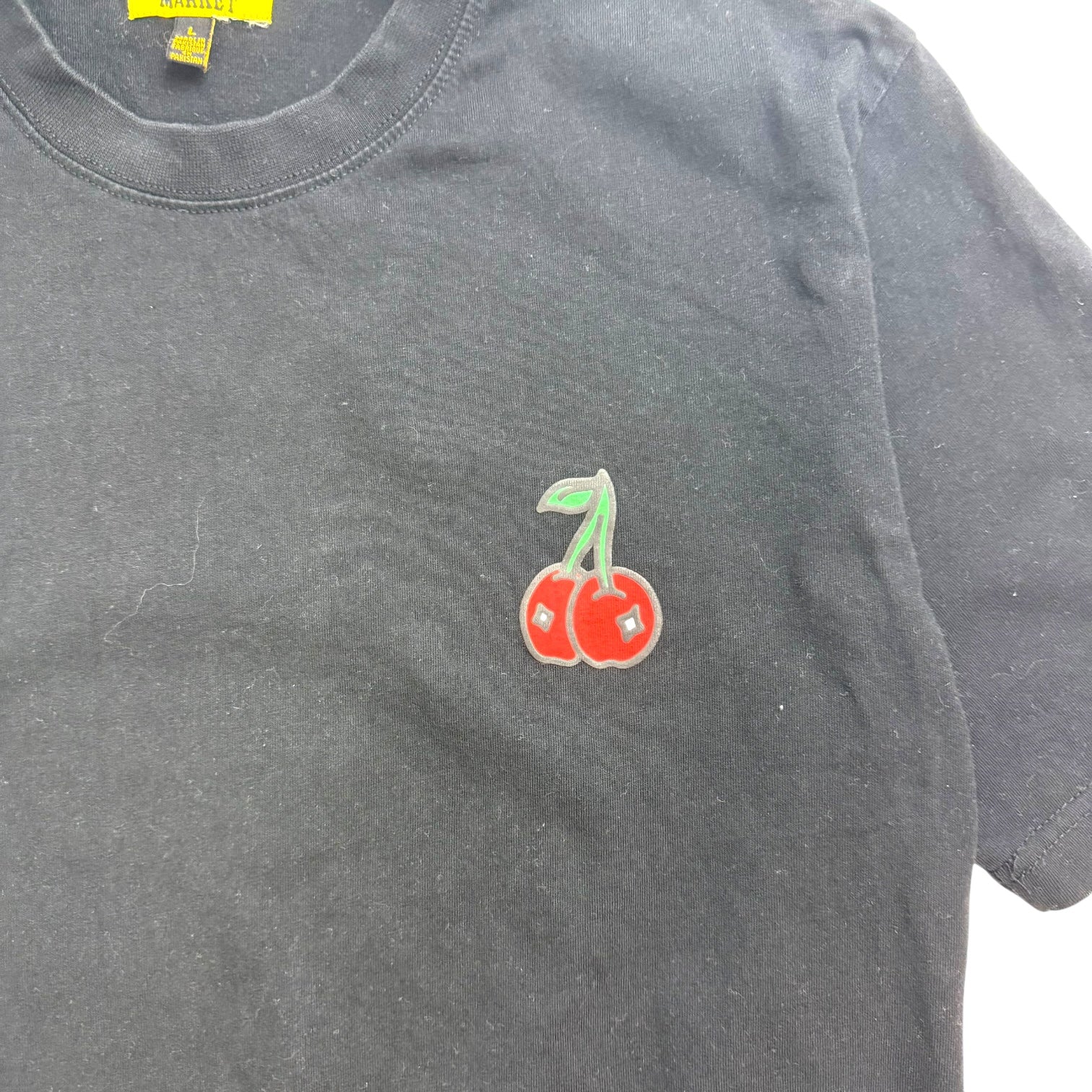 Chinatown Market Cherry Tee Black