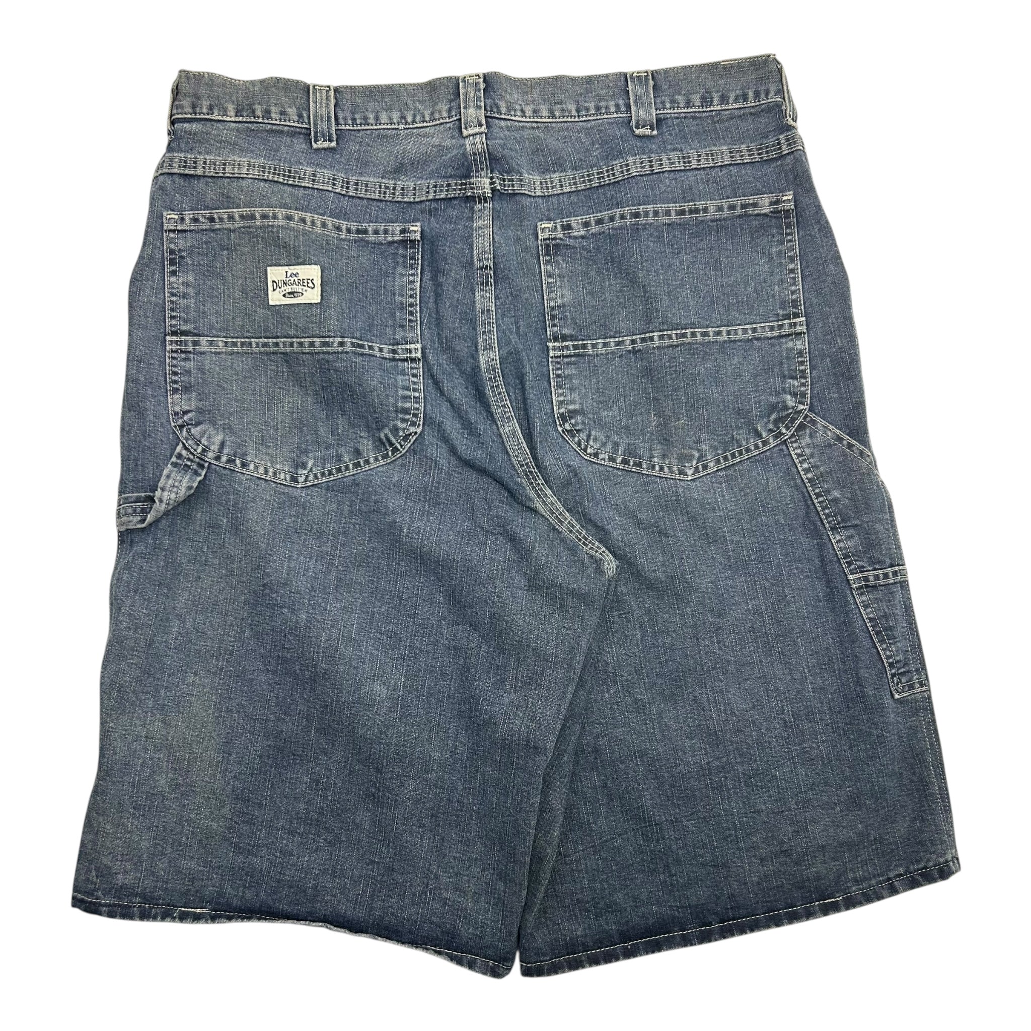 Vintage Lee Dungarees Dark Wash Denim Shorts