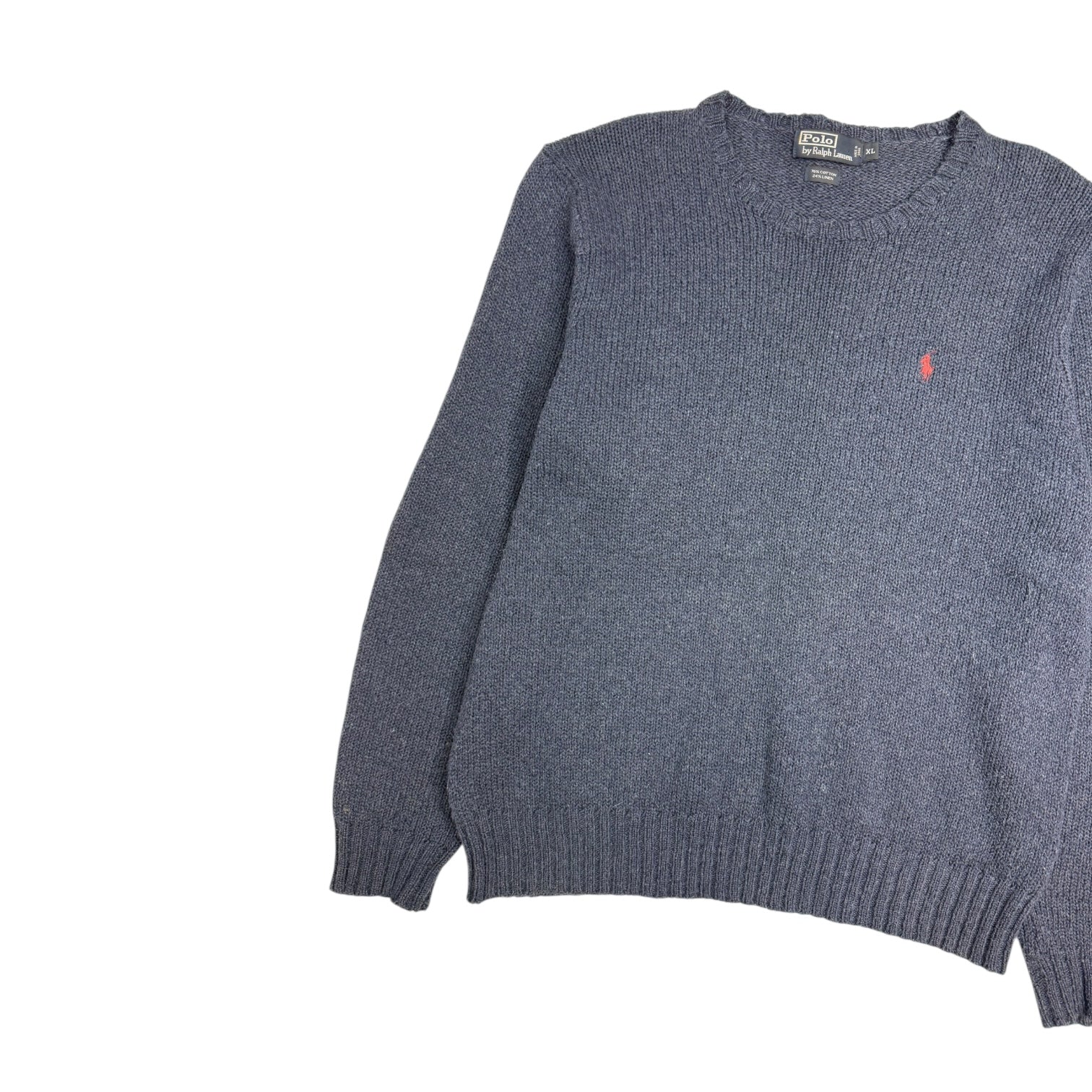Vintage Polo Ralph Lauren Knit Sweater Navy
