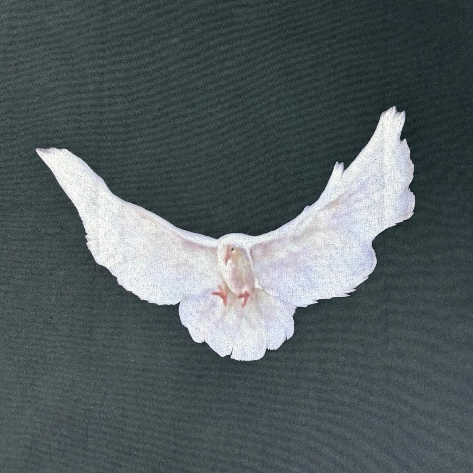 Yeezy Gap Balenciaga Cropped Dove Tee Grey