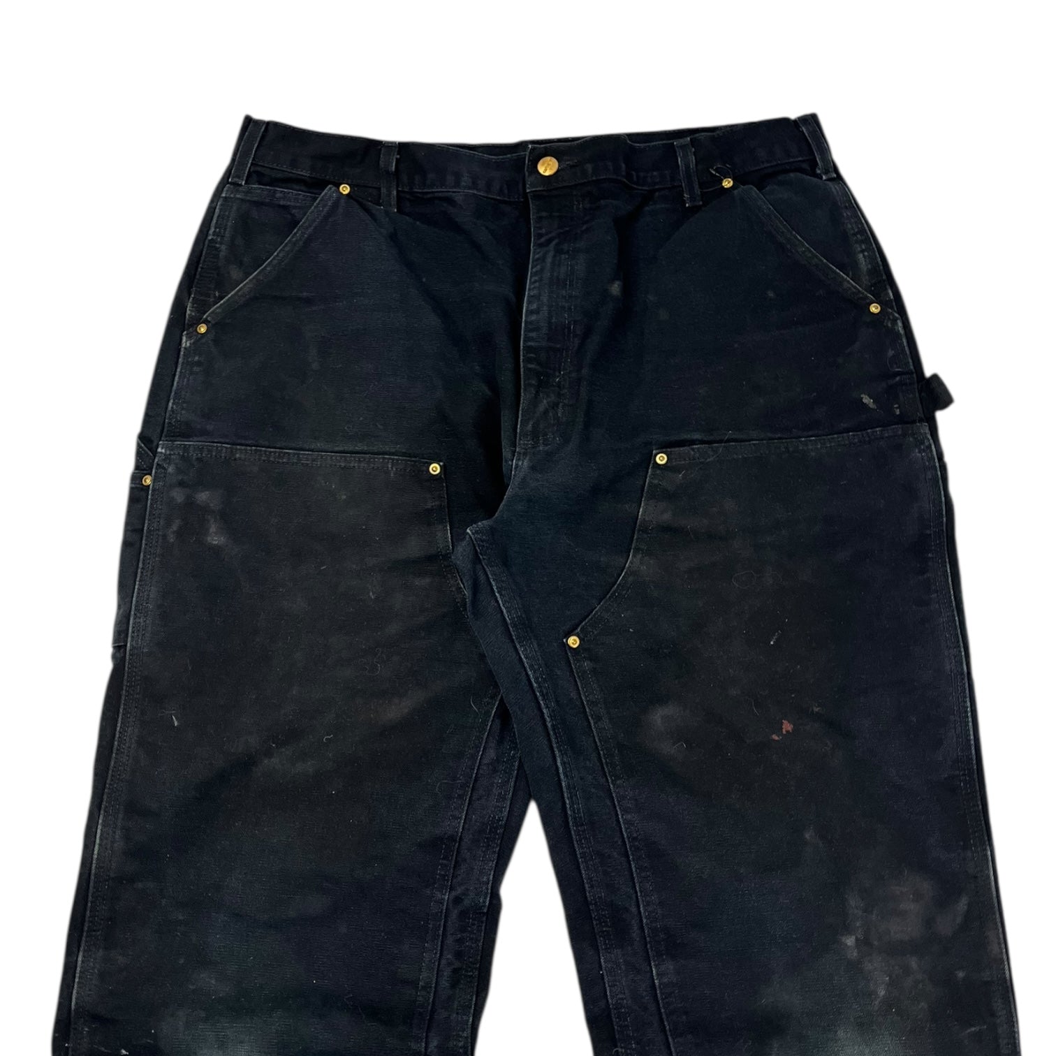 Carhartt Double Knee Work Pants Big Black