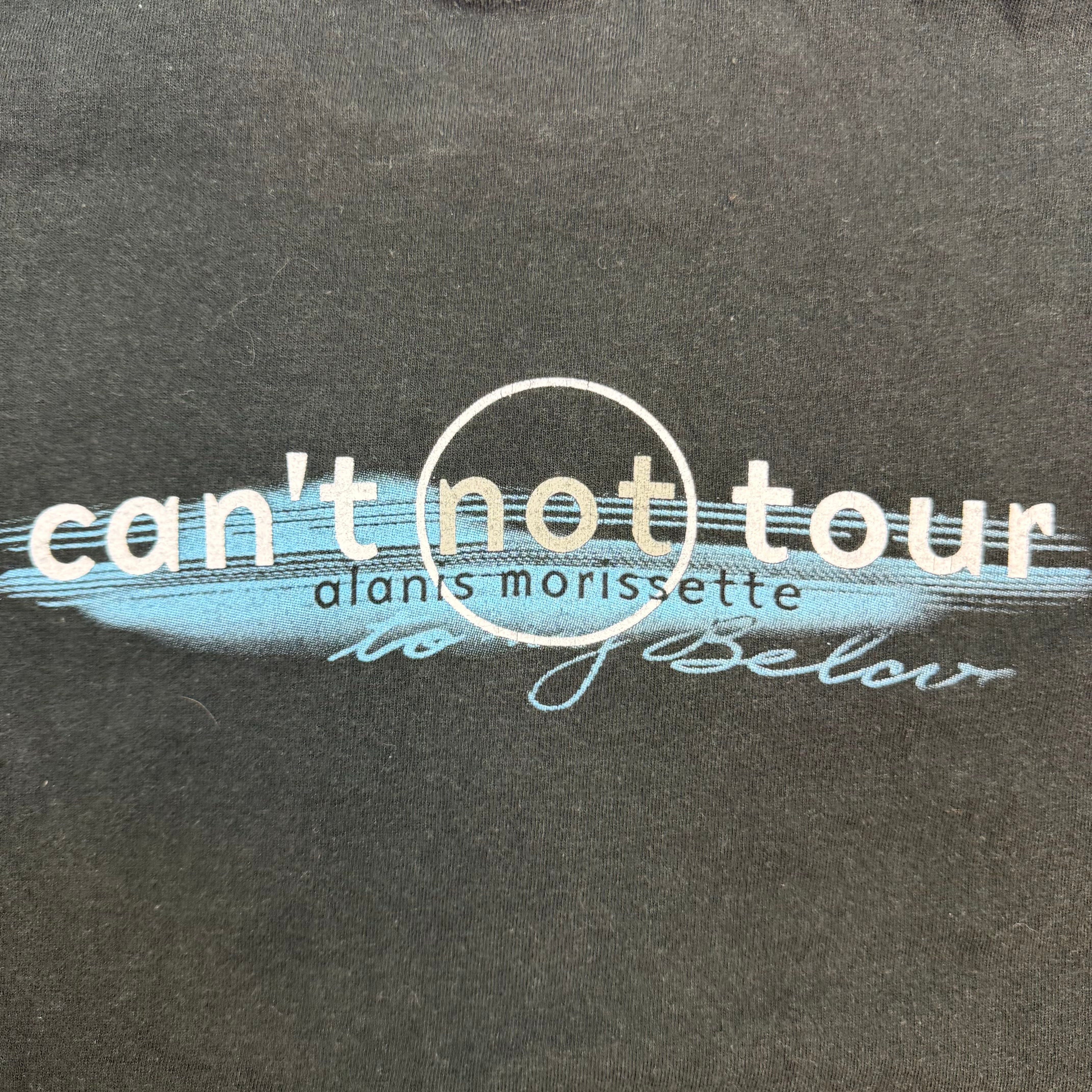 1996 Alanis Morissette “Swallow It Down” Cant Not Tour Tee