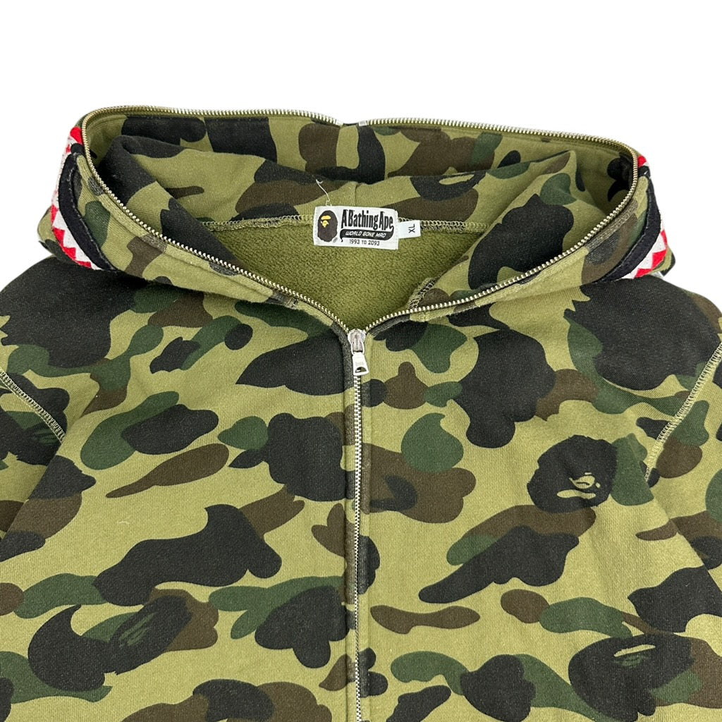 Bape 1st Camo Shark Full Zip Hoodie