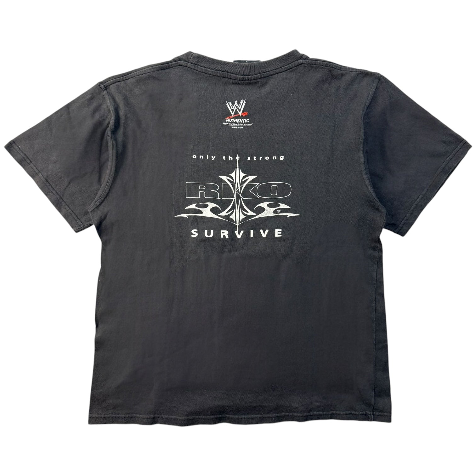 Vintage Randy Orton ‘Only The Strong Survive’ Faded Black