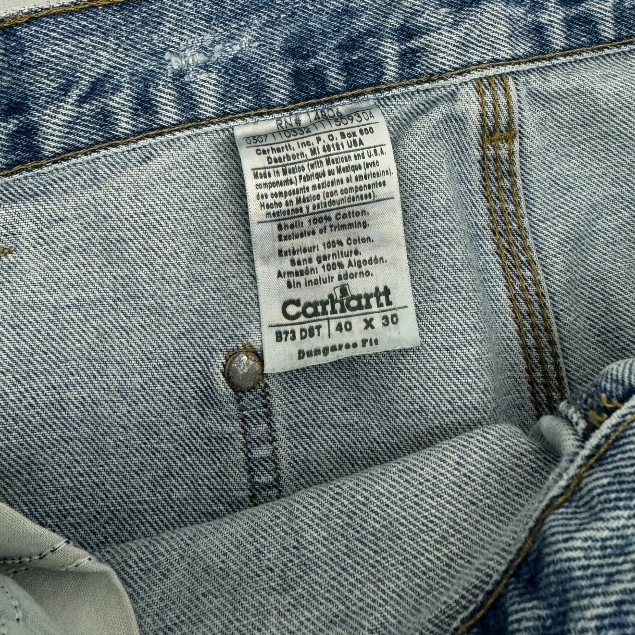 Carhartt Denim Double Knee Pants