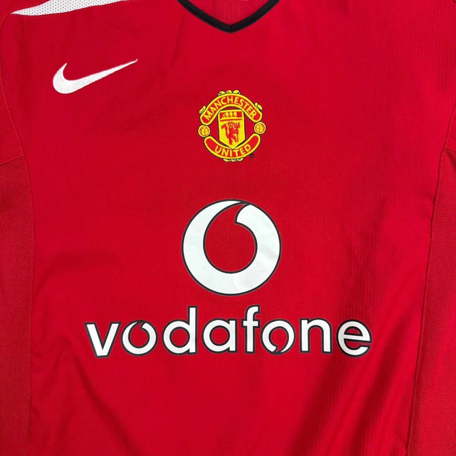 2006 Nike T90 Manchester United Cristiano Ronaldo Jersey Red