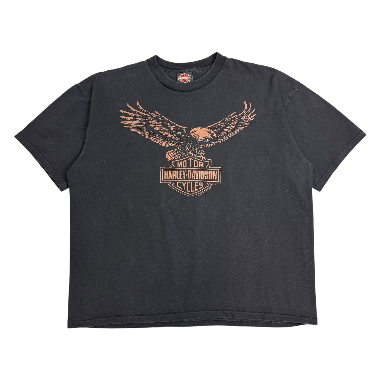 1990 Harley Davidson Logo Tee Black