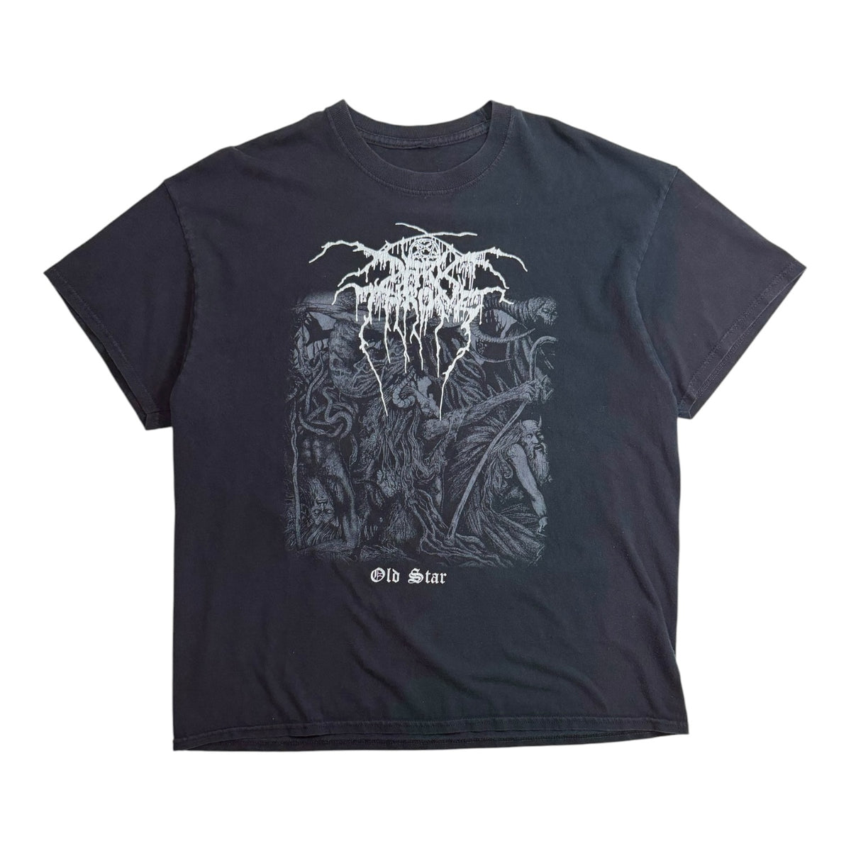 Vintage Darkthrone Old Star T-Shirt Black