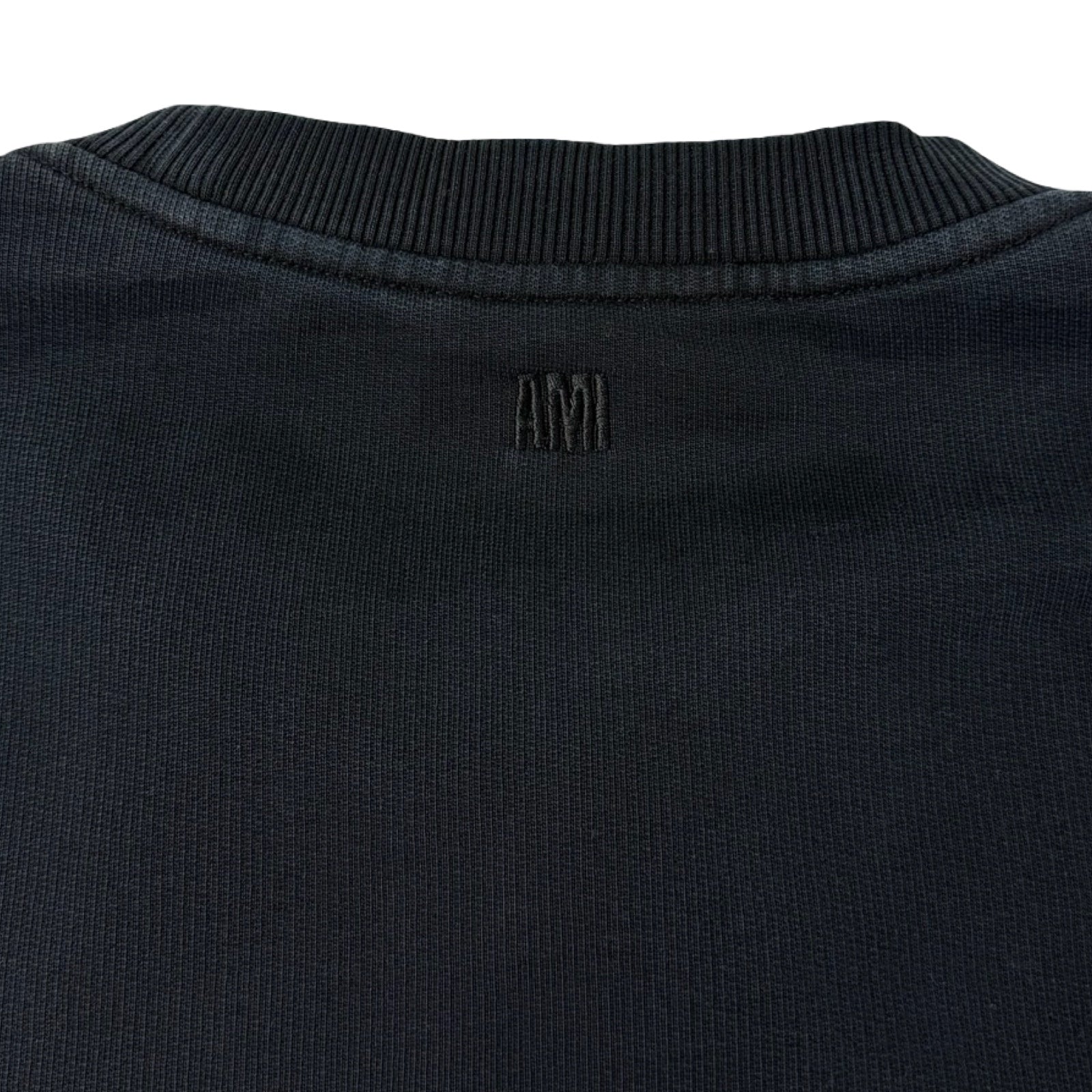 AMI Paris Ami De Coeur Sweatshirt Black