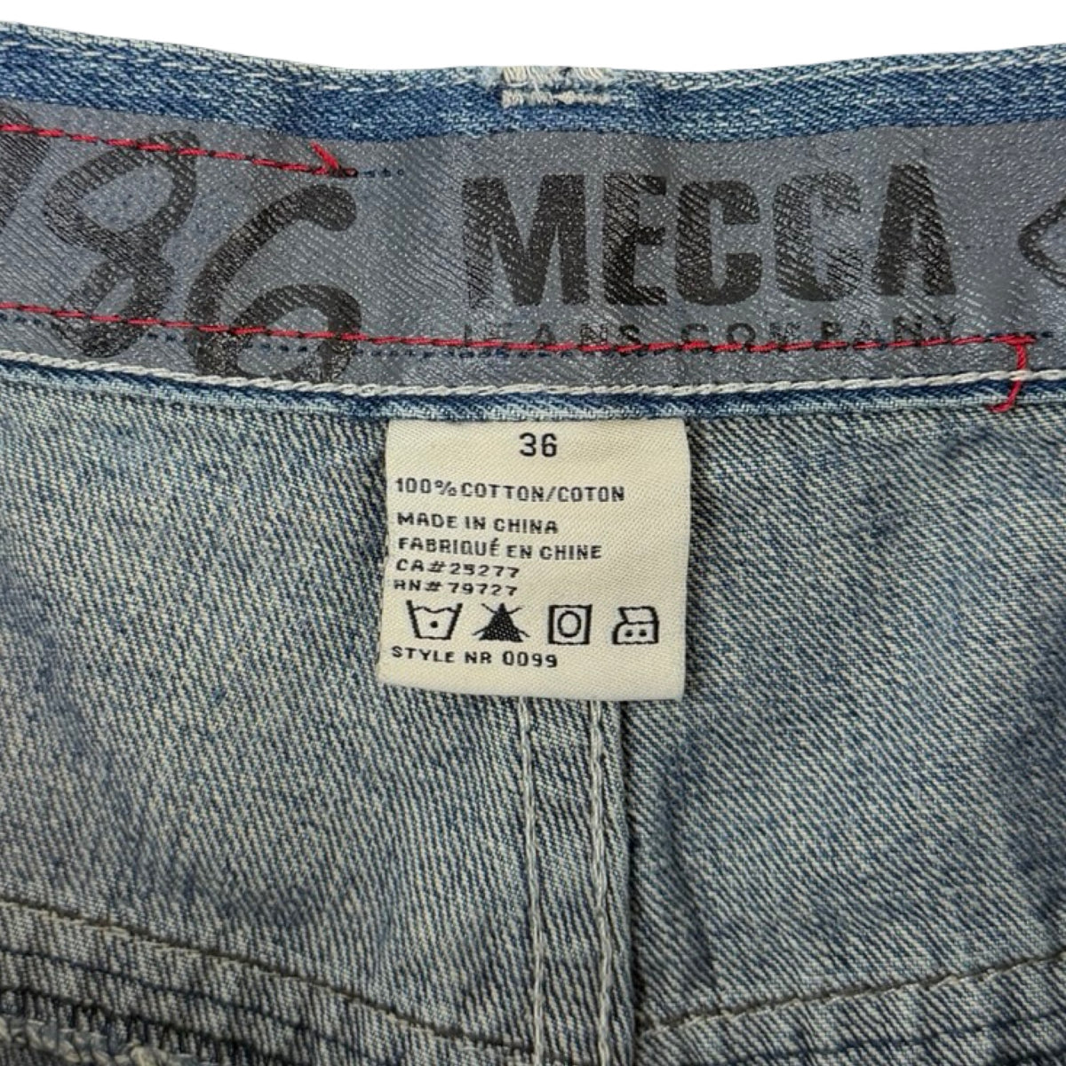 Vintage Y2K Mecca Jeans Baggy Denim Shorts