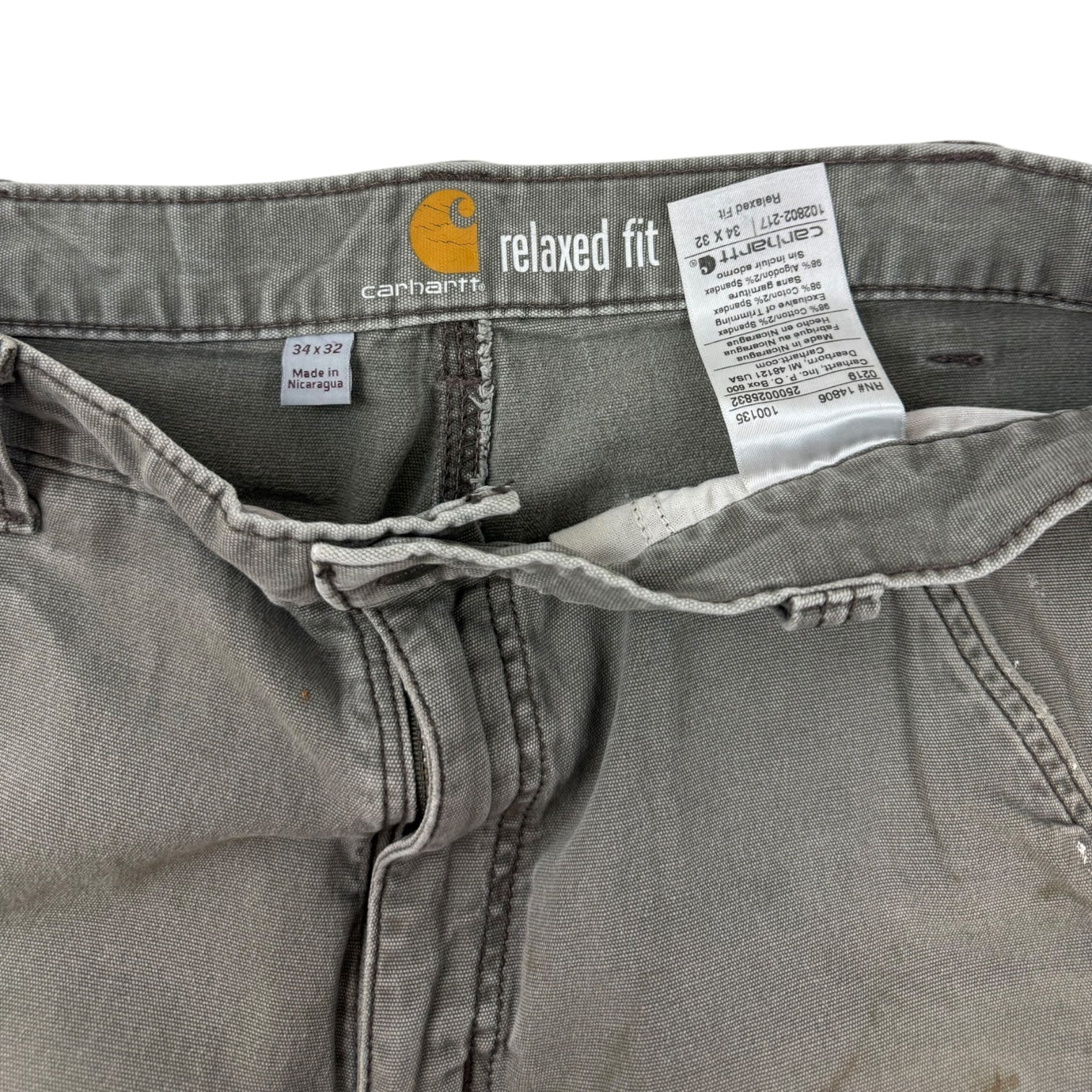 Vintage Carhartt Relaxed Fit Painted Pants