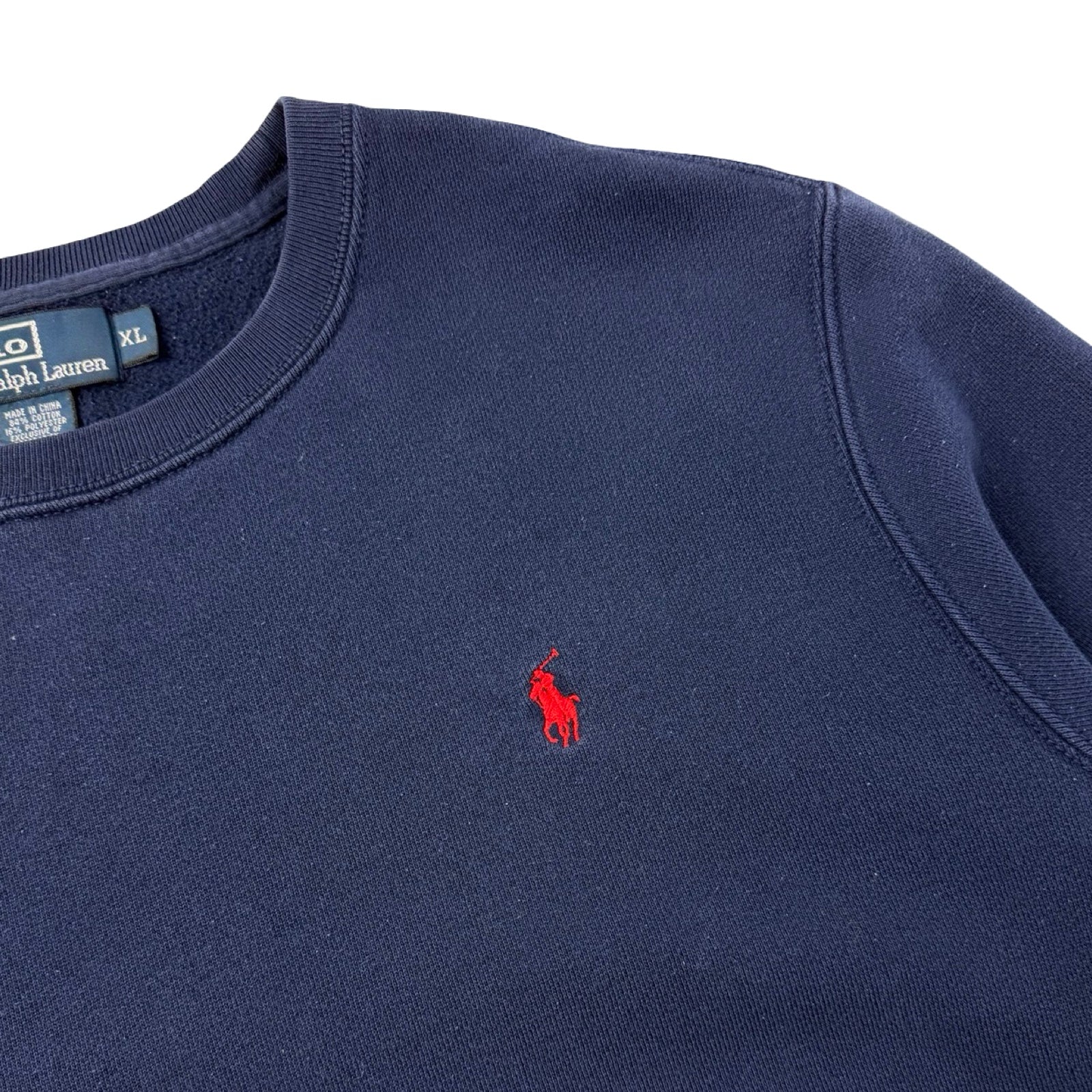 Vintage Polo Ralph Lauren Crewneck Sweater Navy