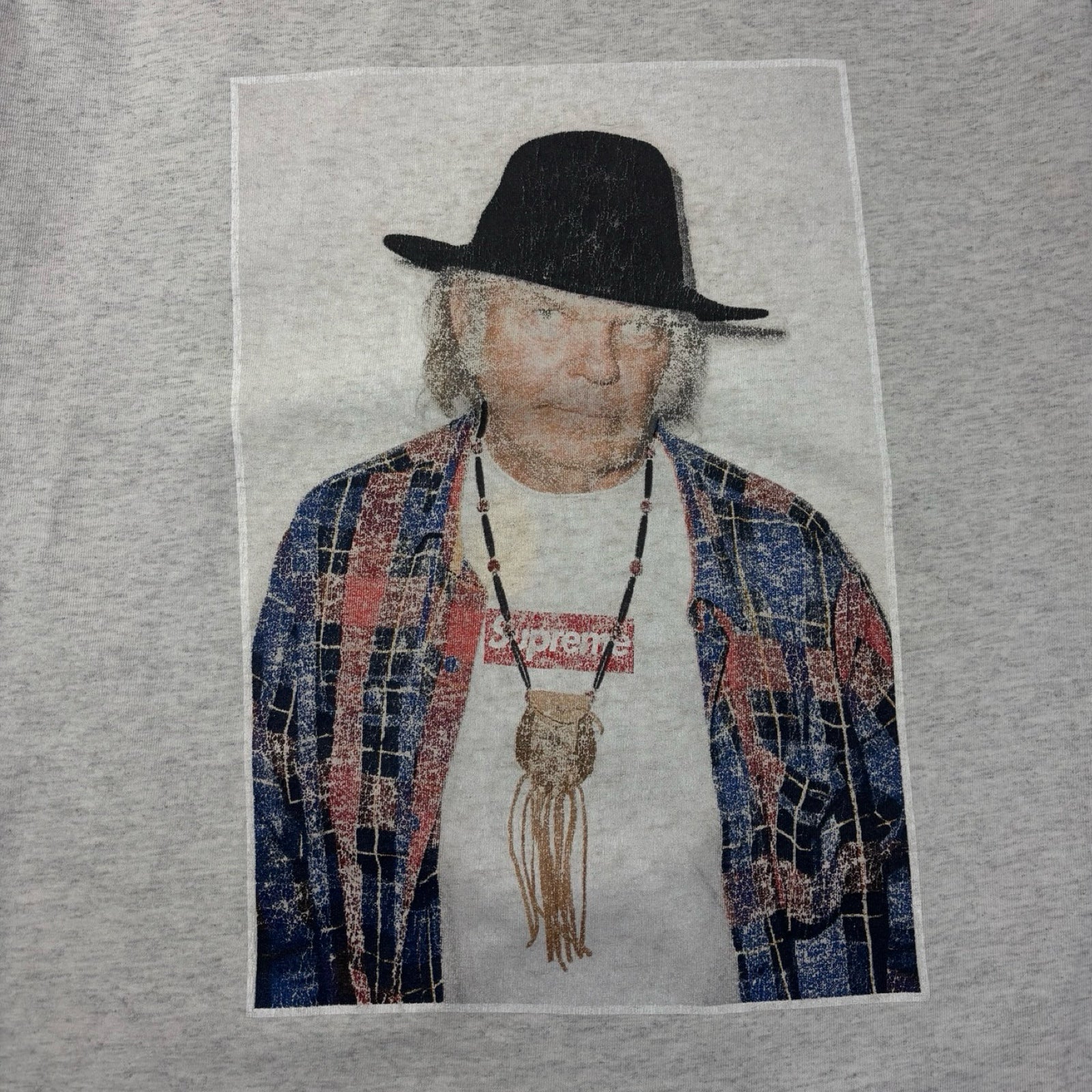 Supreme Neil Young SS15 T-Shirt Grey